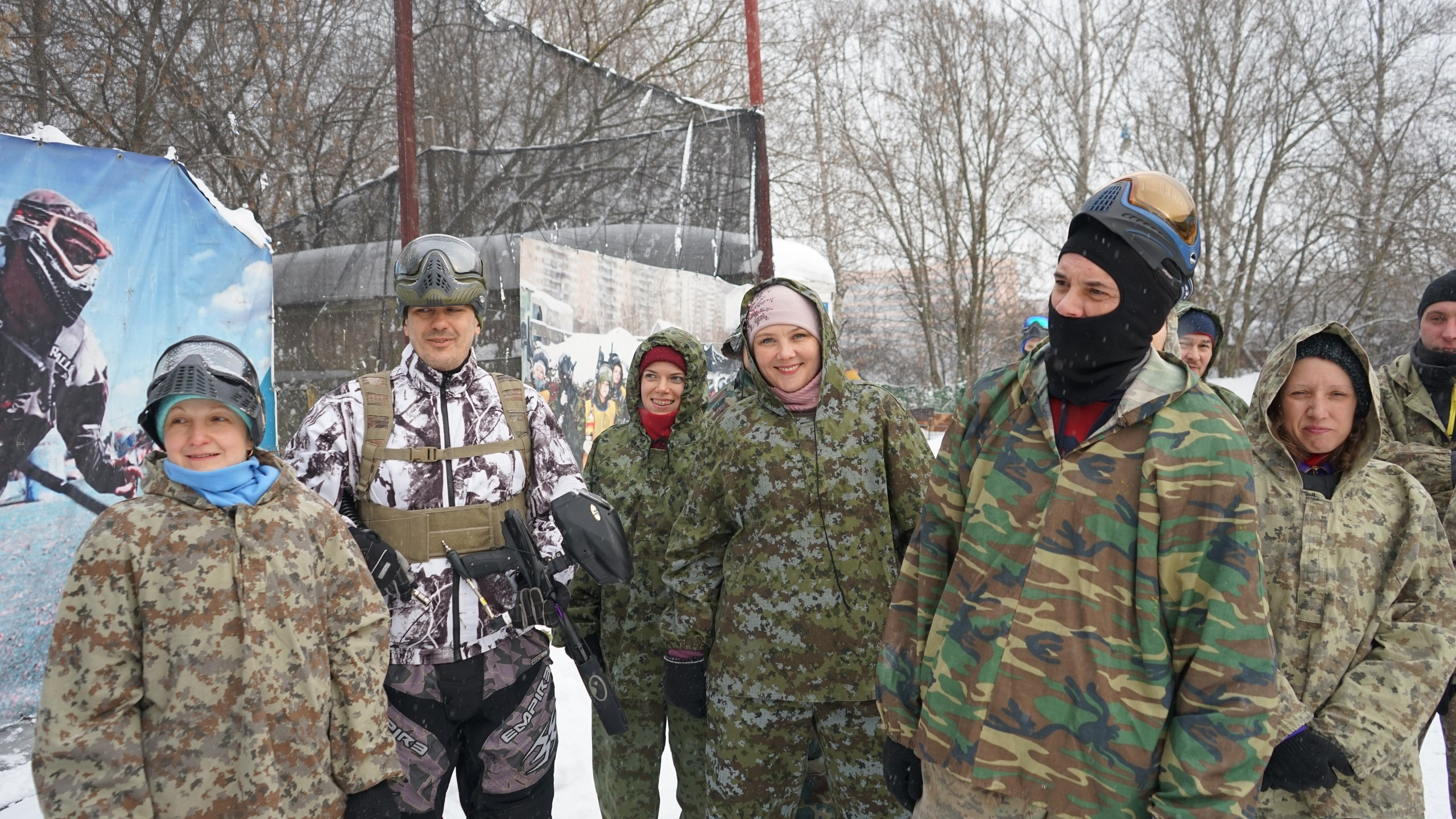Пейнтбол + шашлыки | 21.02.2021. Галерея Фантим