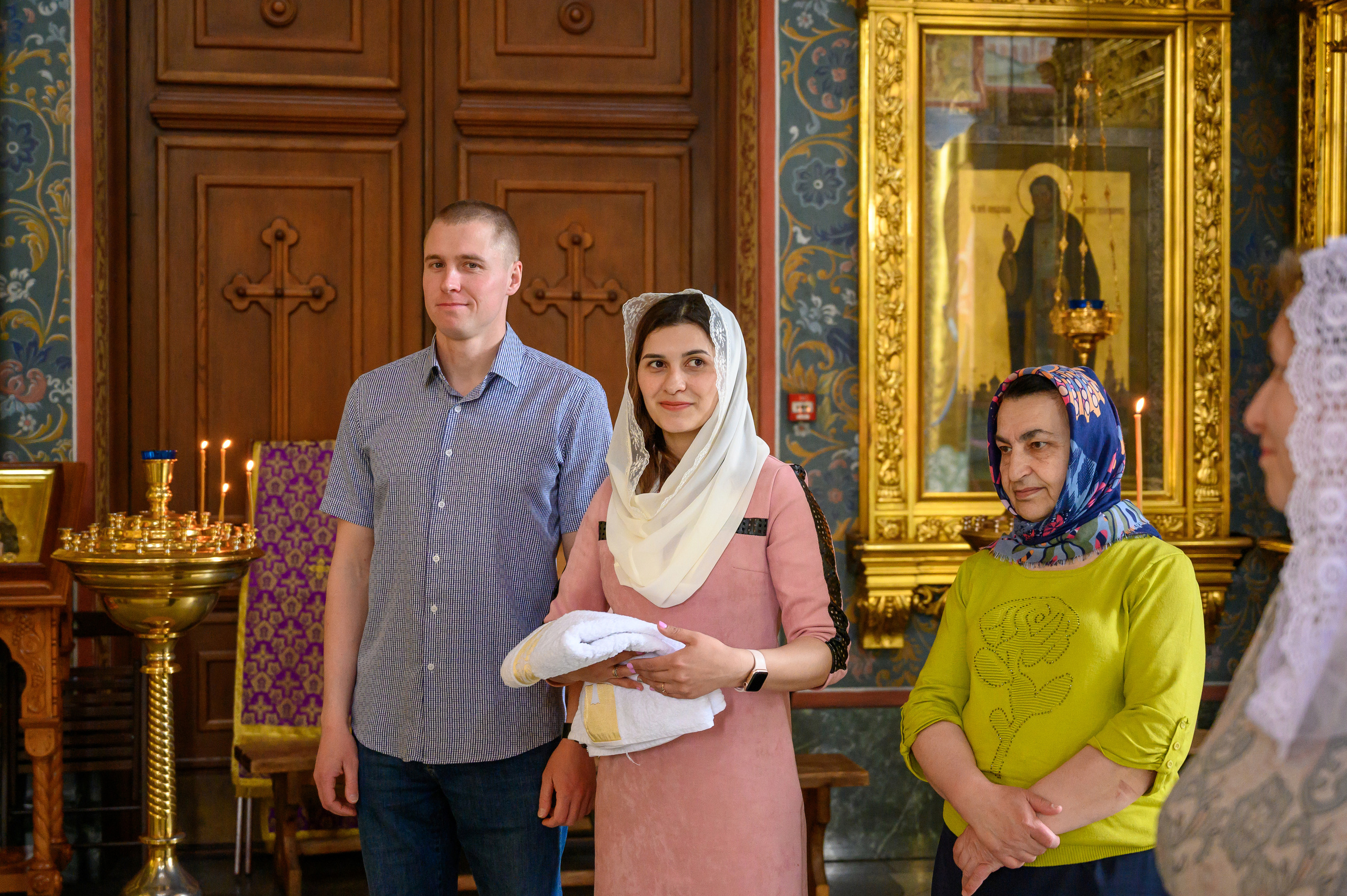 Крещение Алисы. Свадебный и семейный Фотограф в Москве Александр Березин