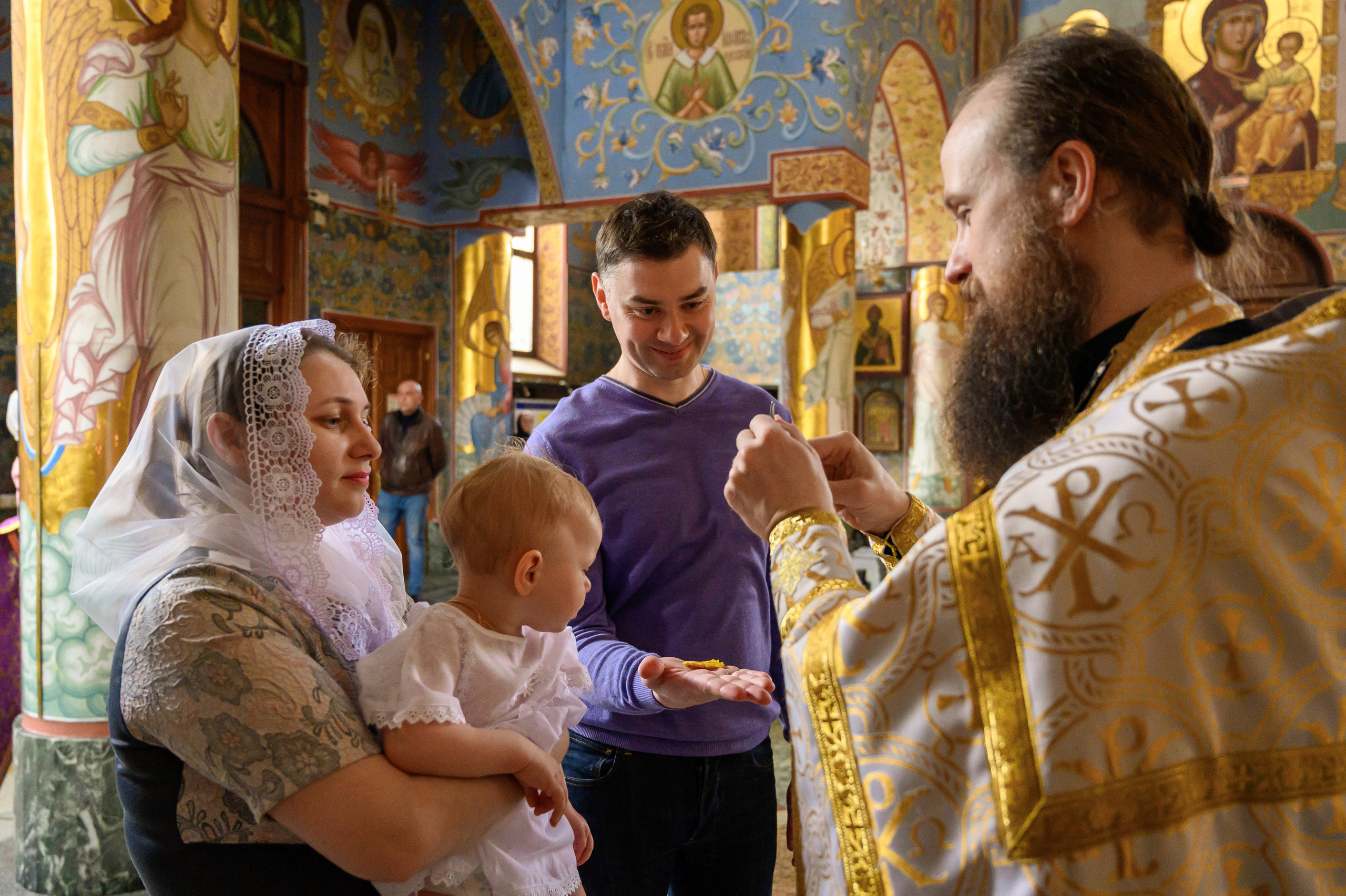 Крещение Алисы. Свадебный и семейный Фотограф в Москве Александр Березин