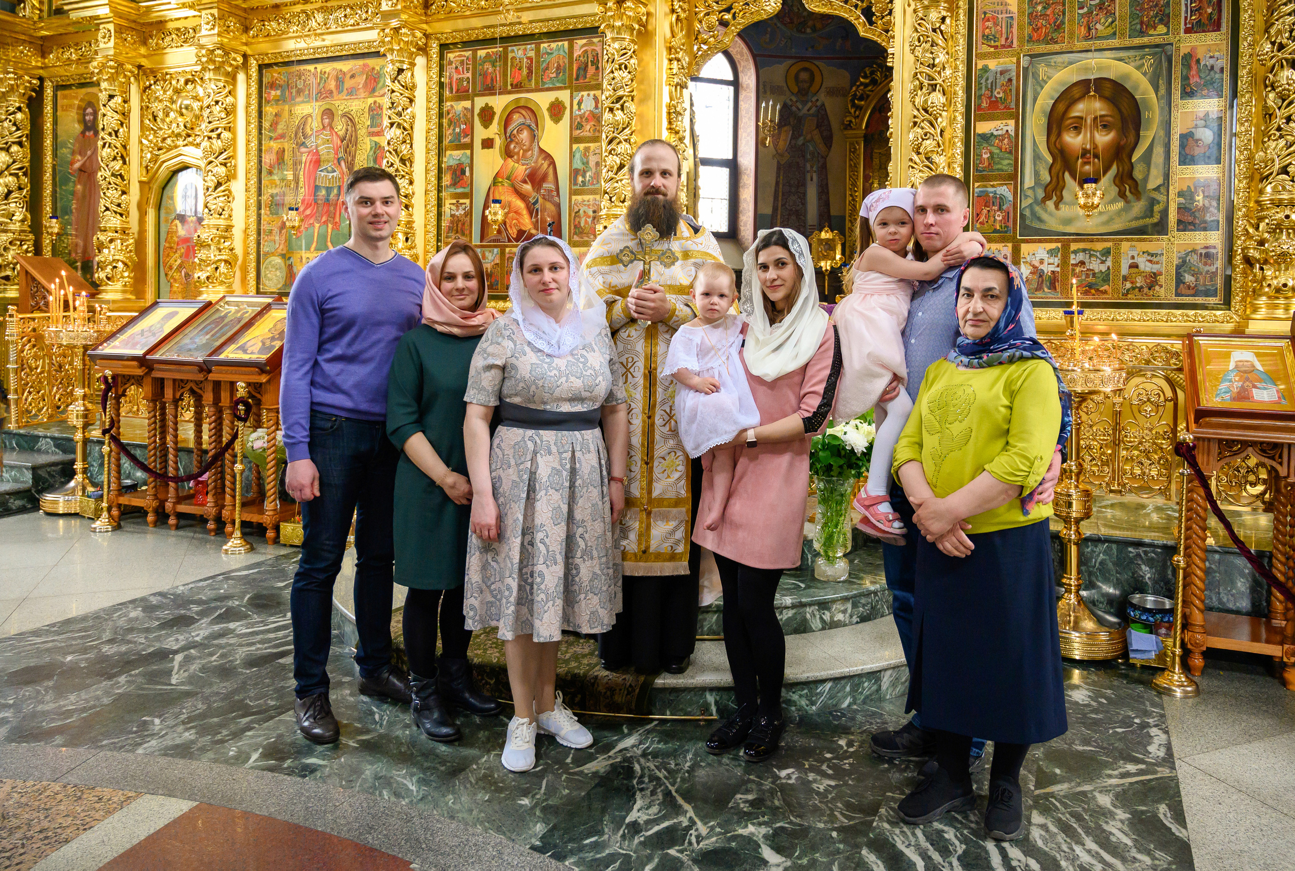 Крещение Алисы. Свадебный и семейный Фотограф в Москве Александр Березин