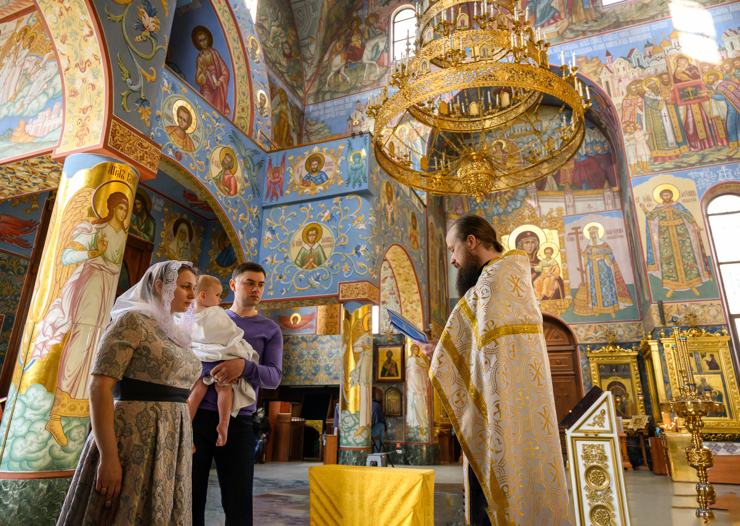 Крещение Алисы. Свадебный и семейный Фотограф в Москве Александр Березин