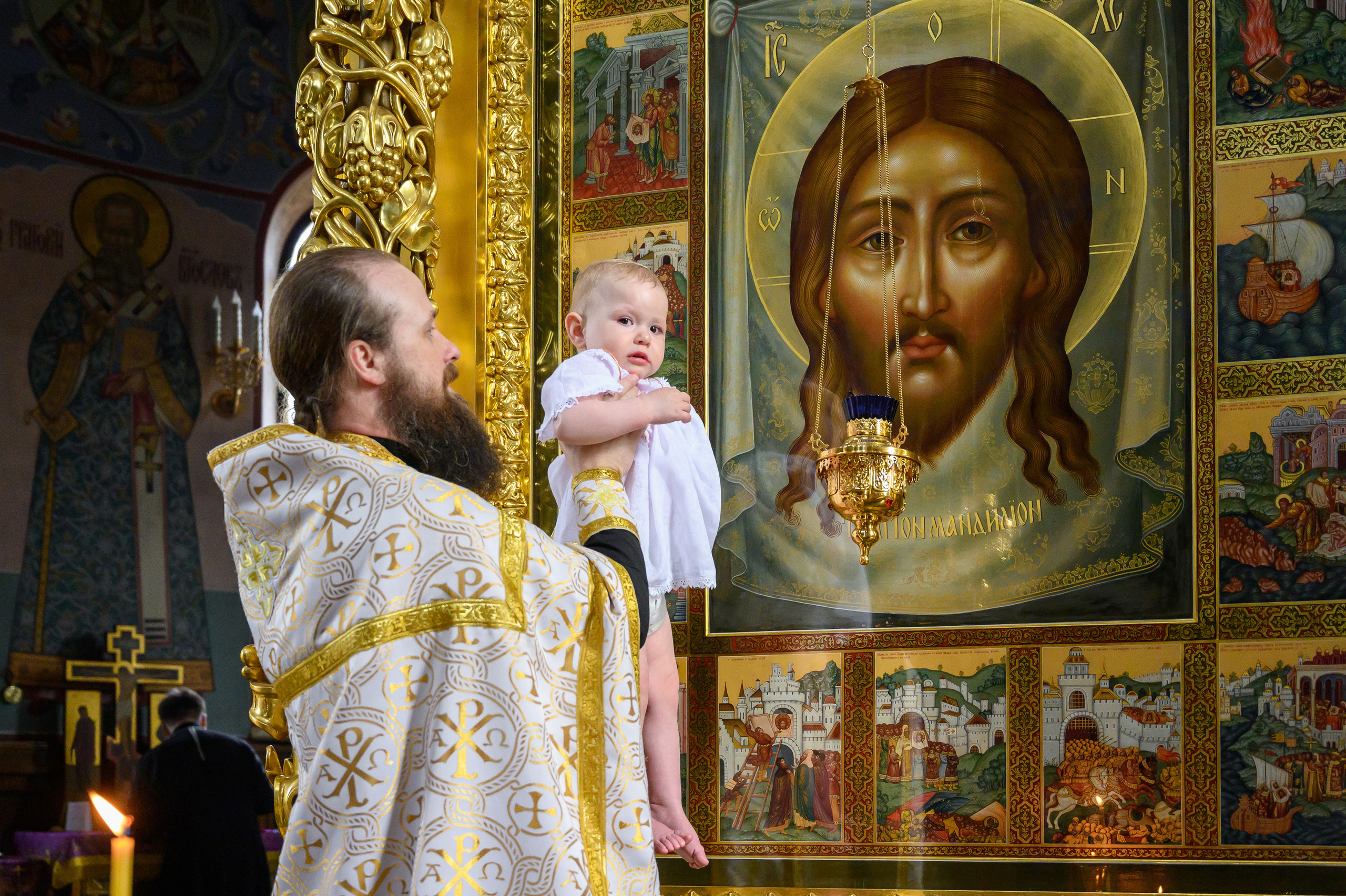 Крещение Алисы. Свадебный и семейный Фотограф в Москве Александр Березин