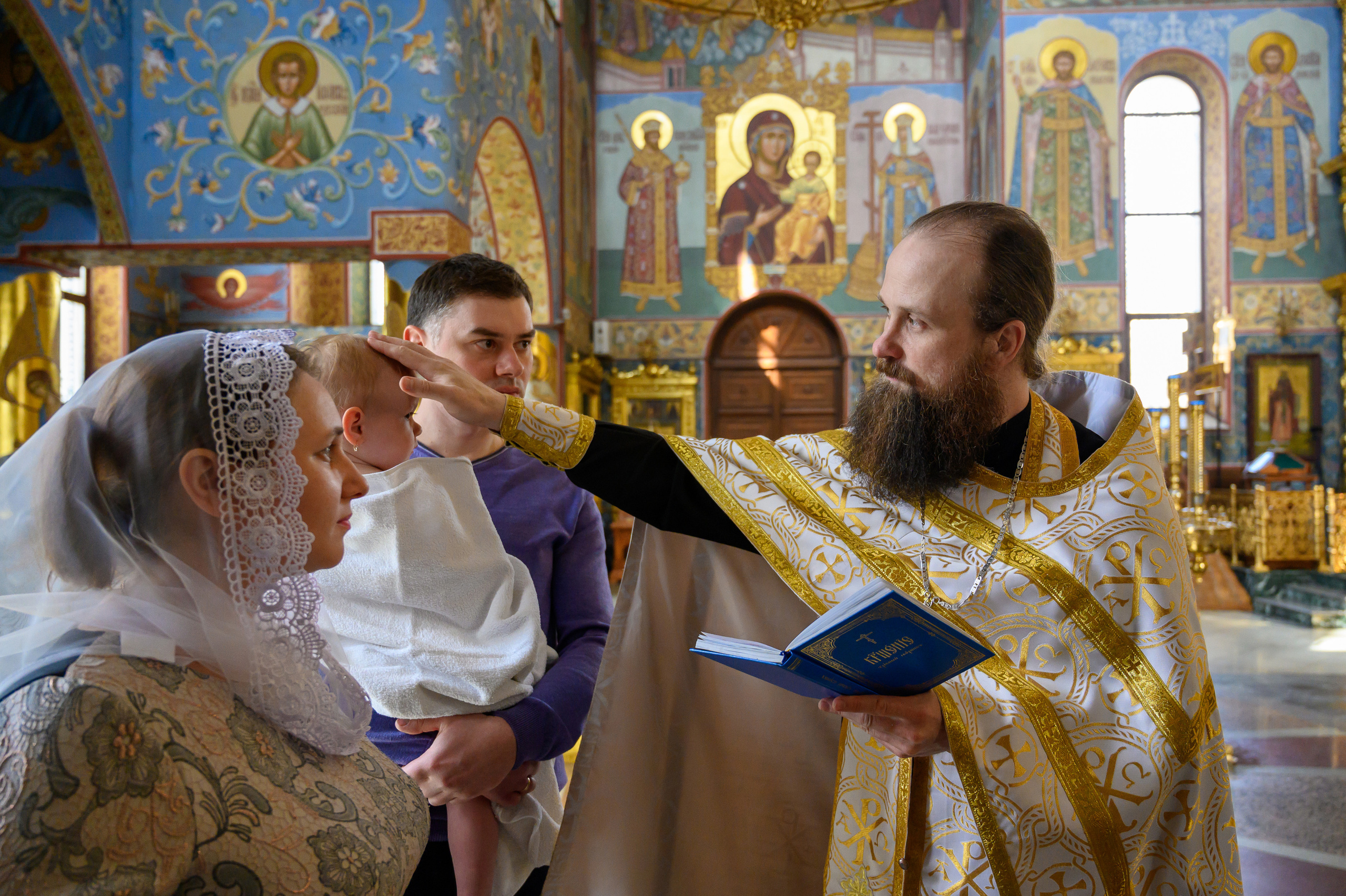 Крещение Алисы. Свадебный и семейный Фотограф в Москве Александр Березин