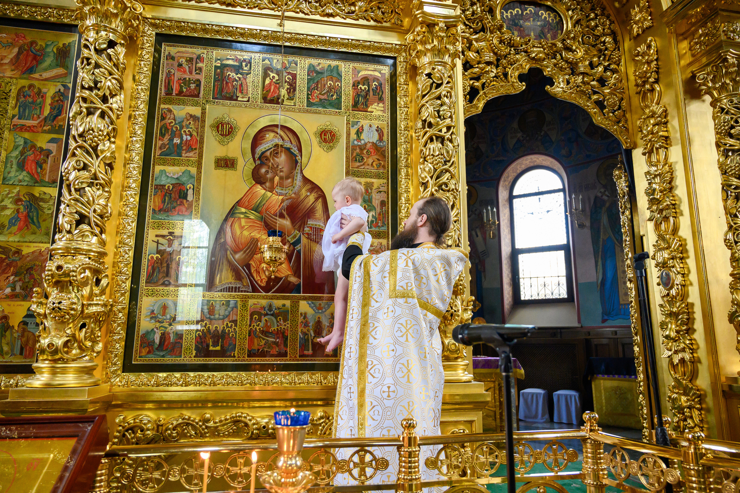 Крещение Алисы. Свадебный и семейный Фотограф в Москве Александр Березин