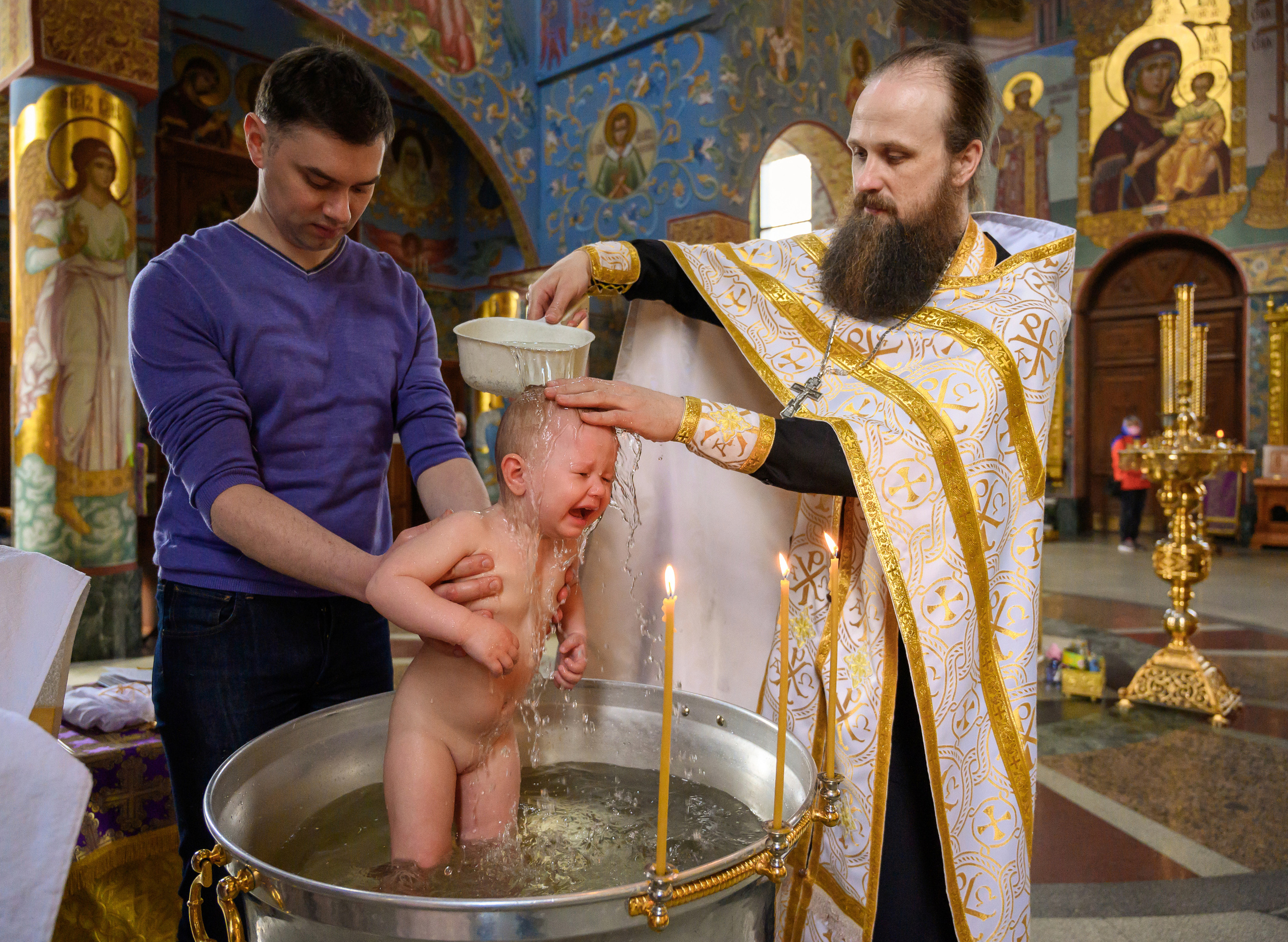 Крещение Алисы. Свадебный и семейный Фотограф в Москве Александр Березин