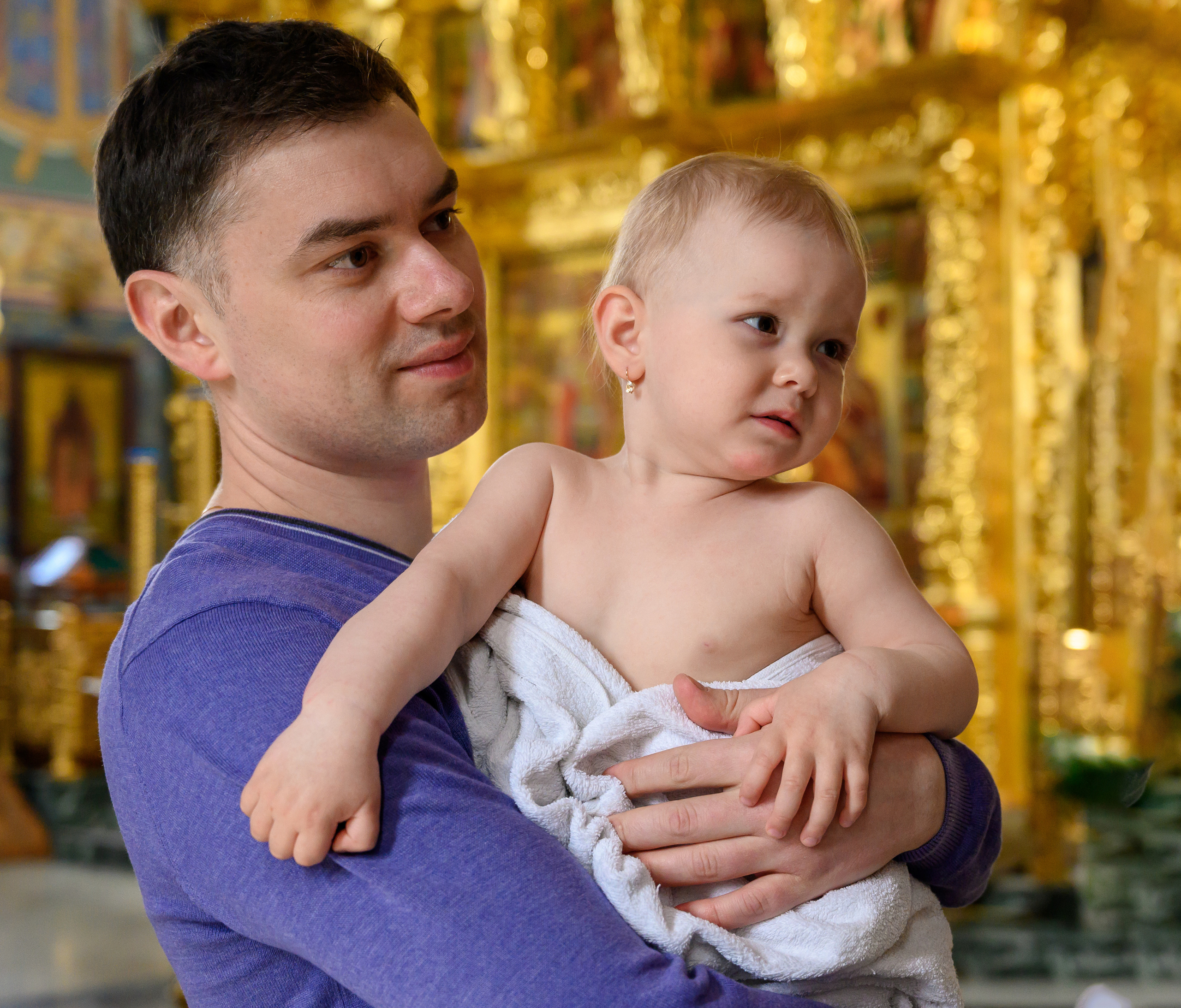 Крещение Алисы. Свадебный и семейный Фотограф в Москве Александр Березин