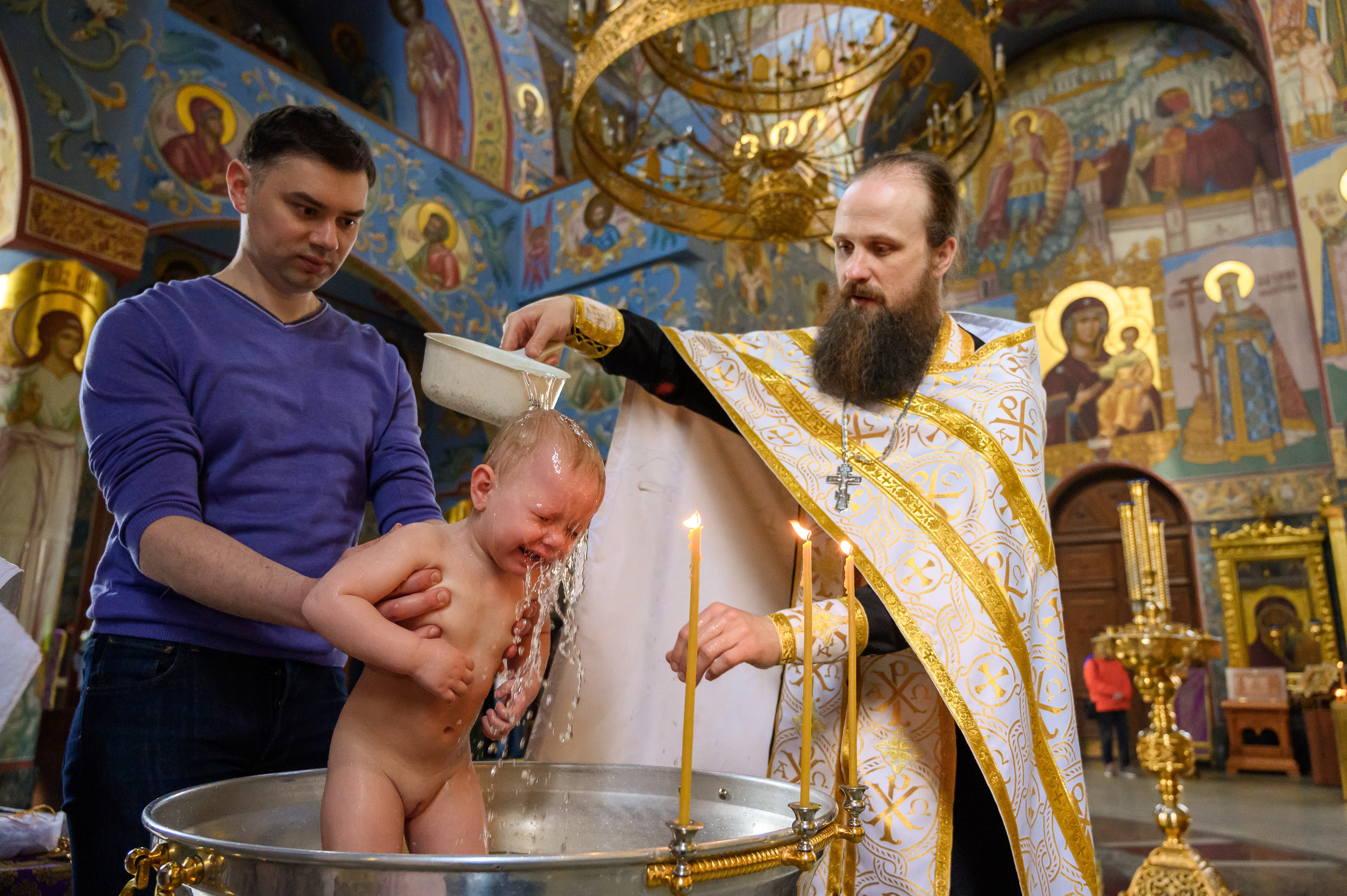 Крещение Алисы. Свадебный и семейный Фотограф в Москве Александр Березин