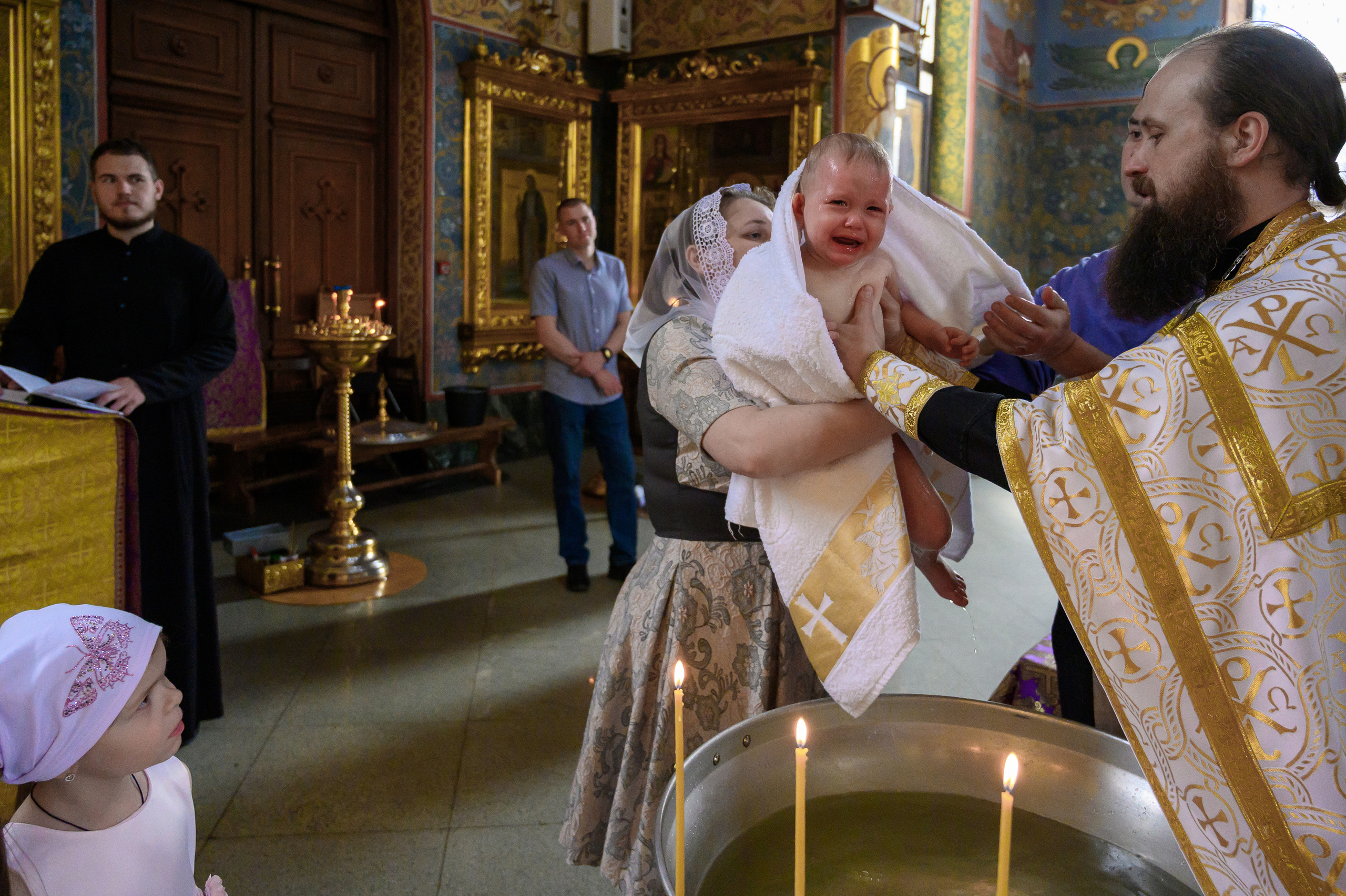 Крещение Алисы. Свадебный и семейный Фотограф в Москве Александр Березин