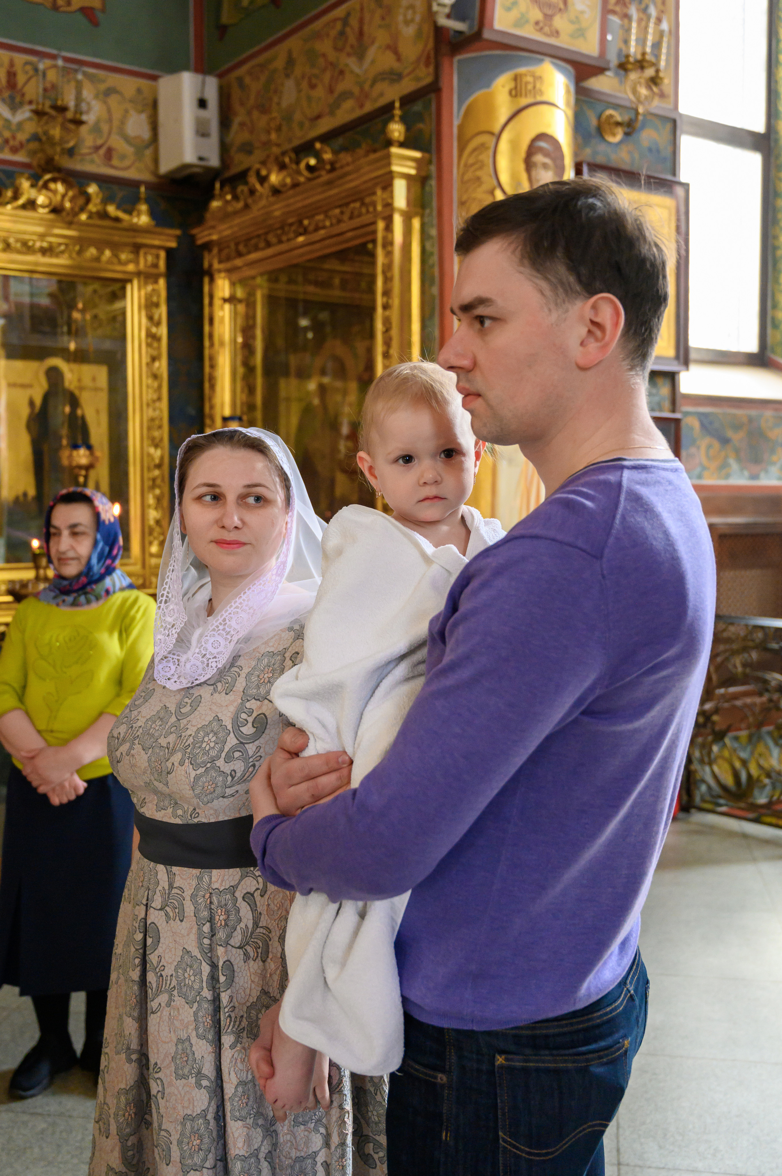 Крещение Алисы. Свадебный и семейный Фотограф в Москве Александр Березин