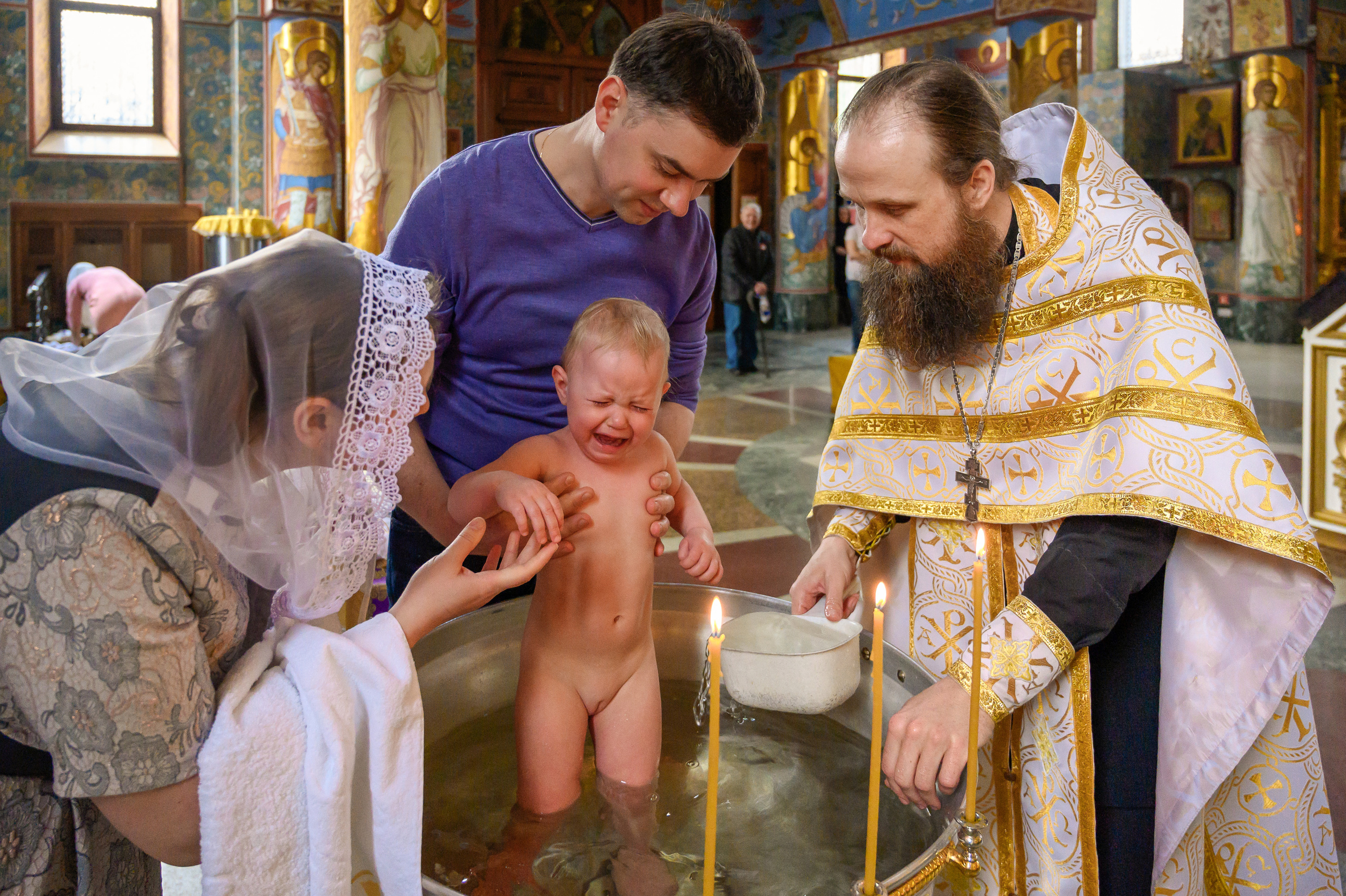 Крещение Алисы. Свадебный и семейный Фотограф в Москве Александр Березин