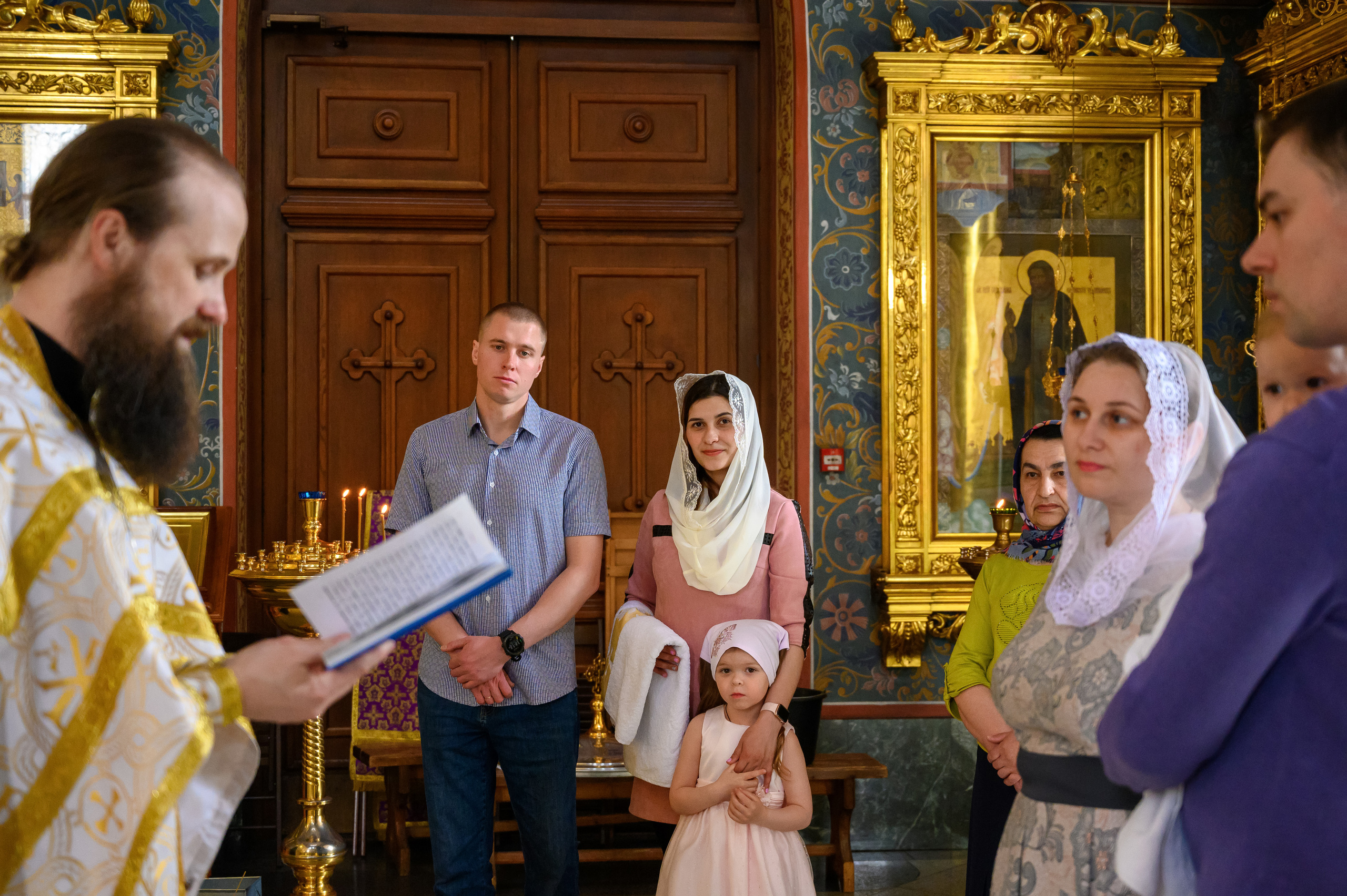 Крещение Алисы. Свадебный и семейный Фотограф в Москве Александр Березин