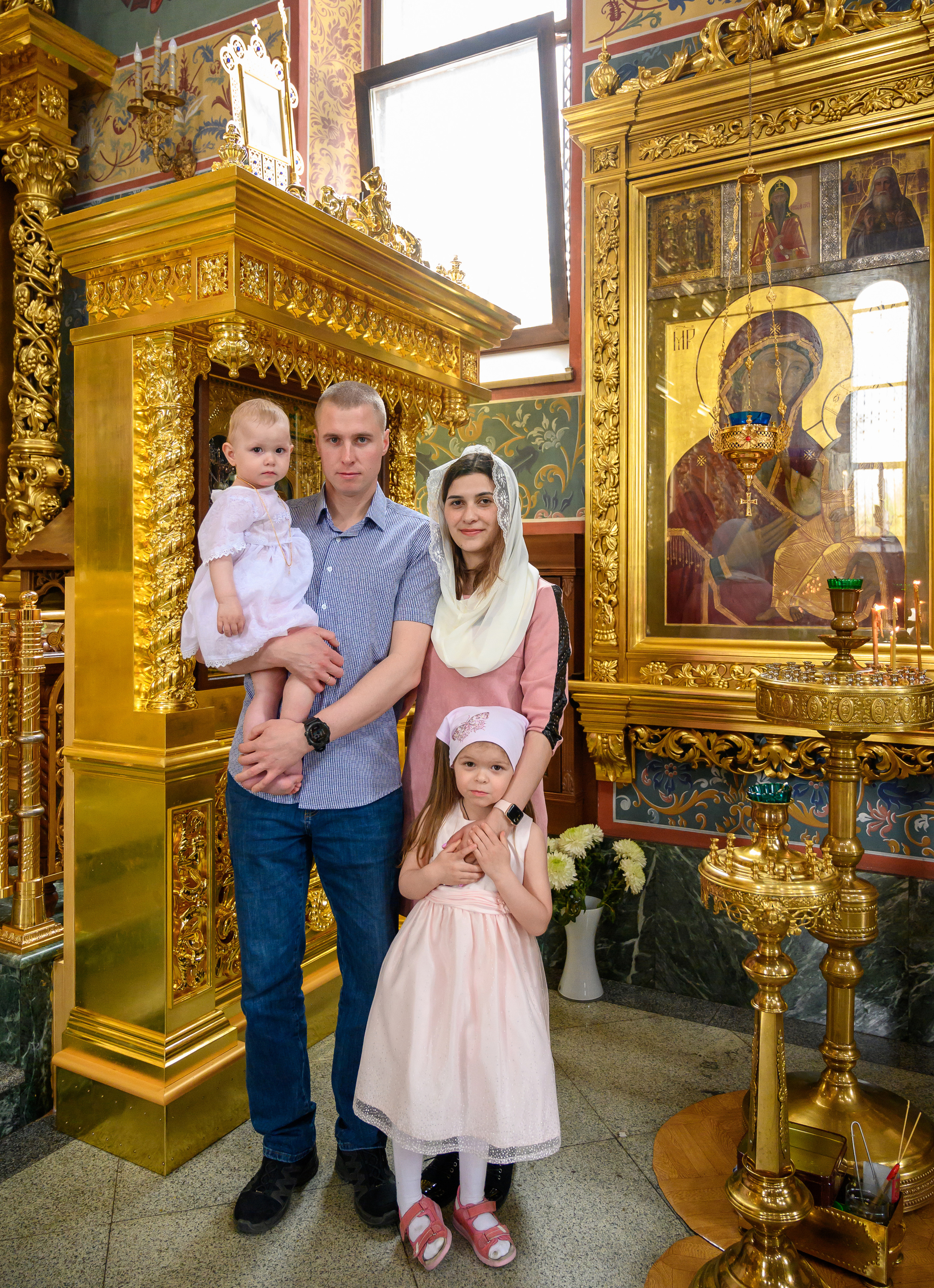 Крещение Алисы. Свадебный и семейный Фотограф в Москве Александр Березин