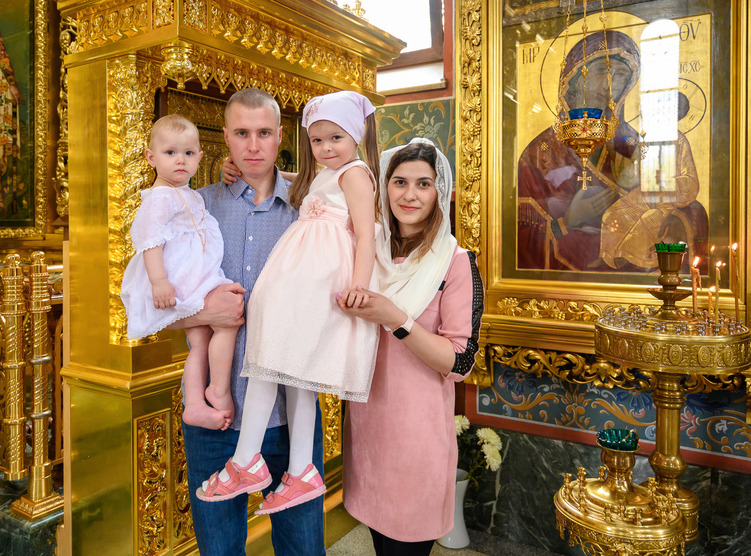 Крещение Алисы. Свадебный и семейный Фотограф в Москве Александр Березин