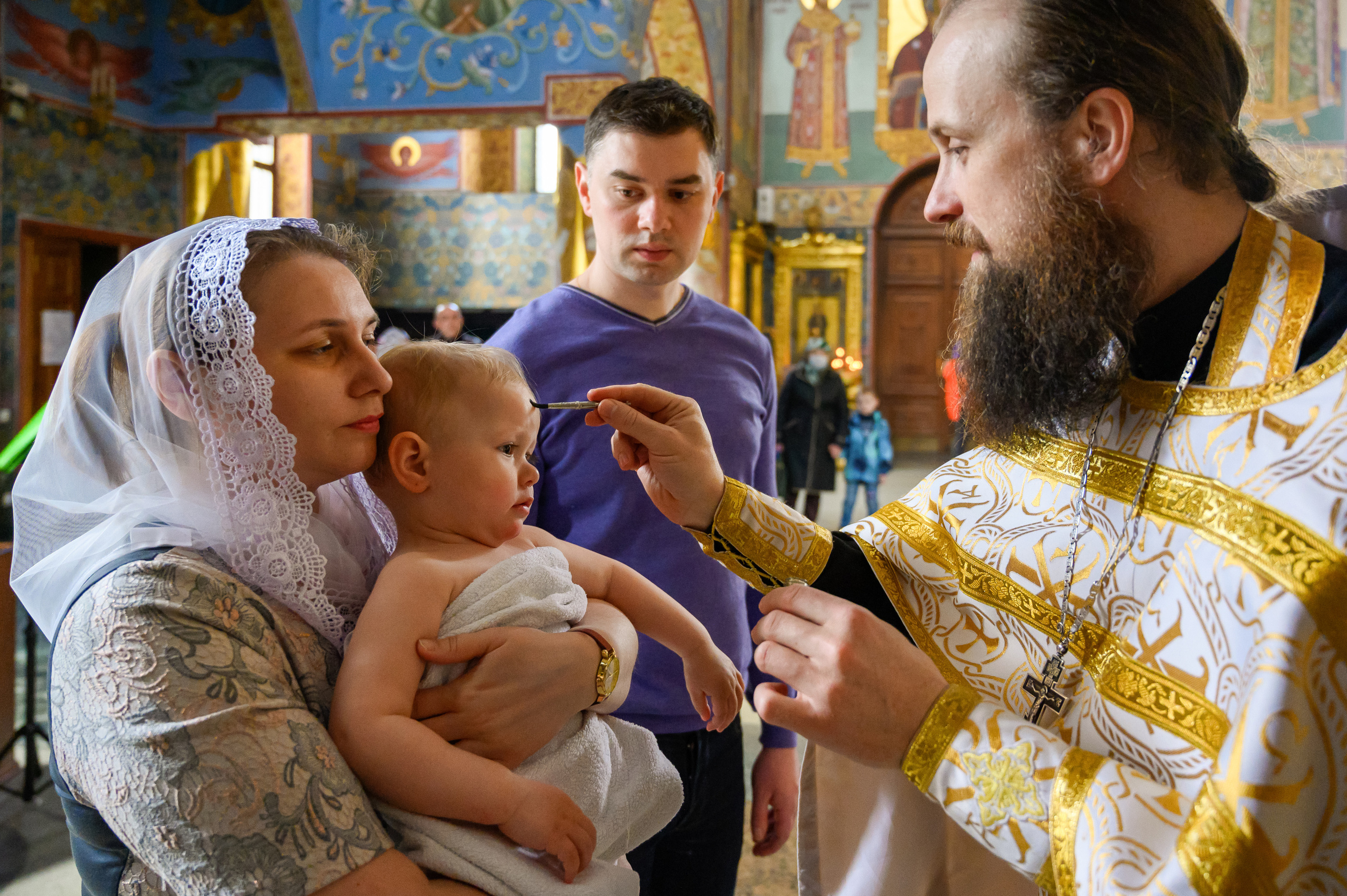 Крещение Алисы. Свадебный и семейный Фотограф в Москве Александр Березин