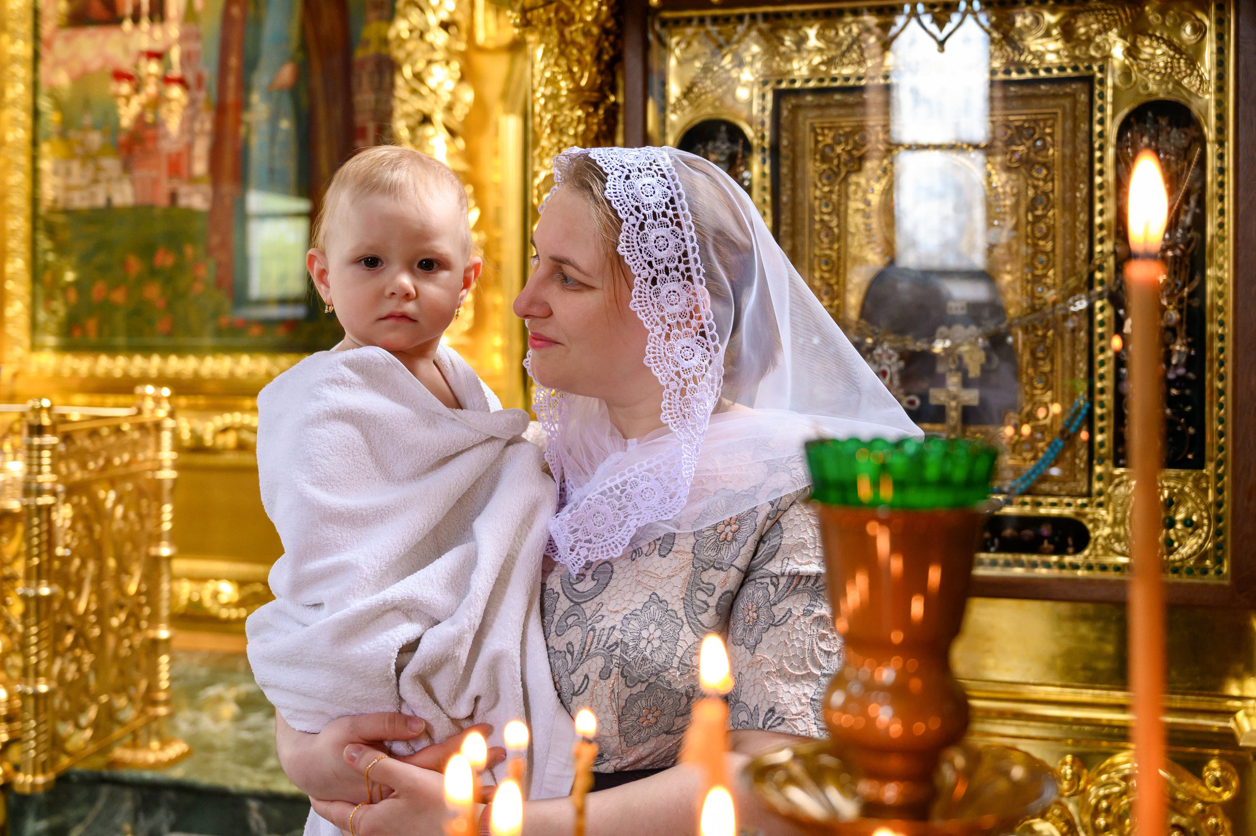 Крещение Алисы. Свадебный и семейный Фотограф в Москве Александр Березин