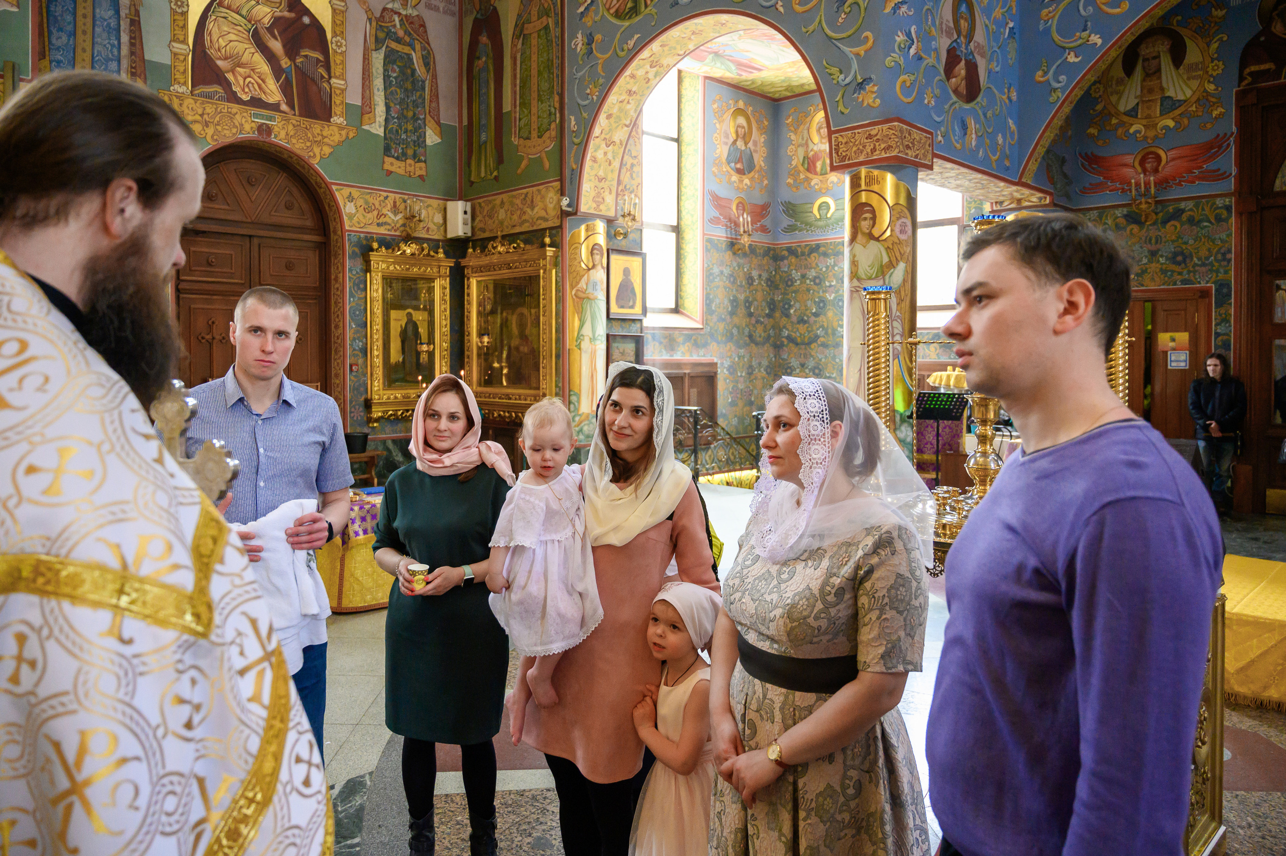 Крещение Алисы. Свадебный и семейный Фотограф в Москве Александр Березин