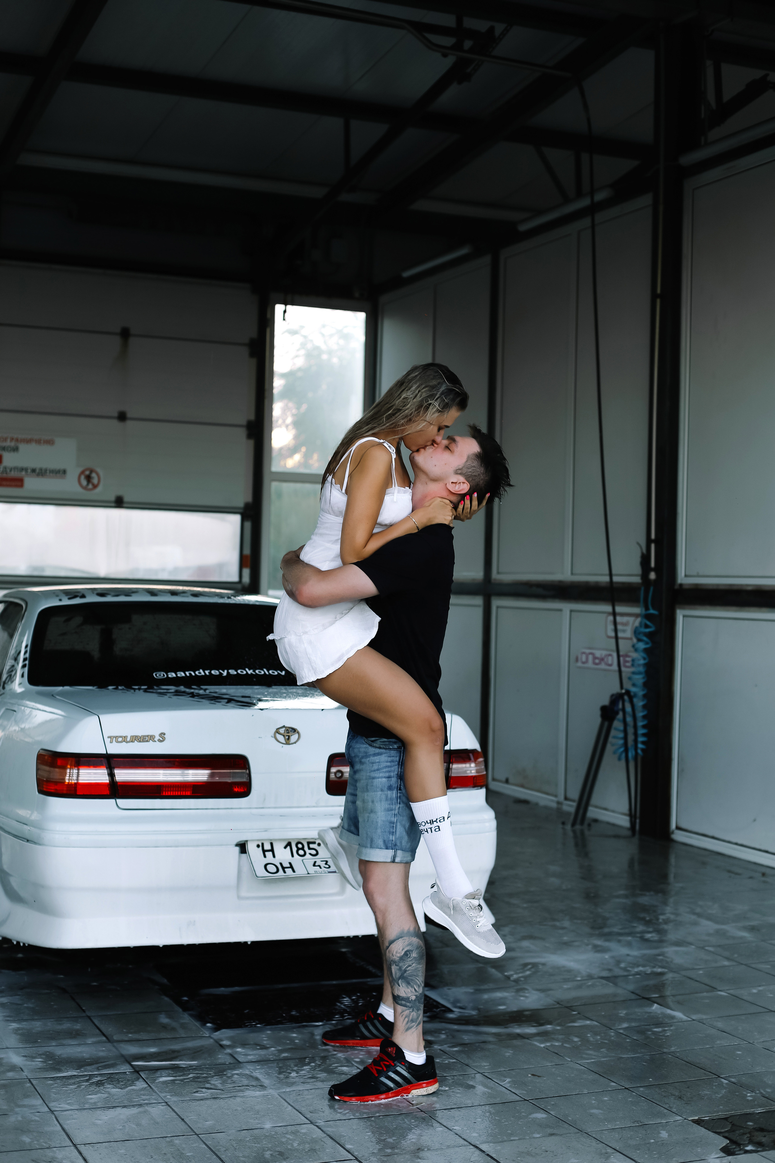 Автомойка. Свадебный фотограф в Саратове