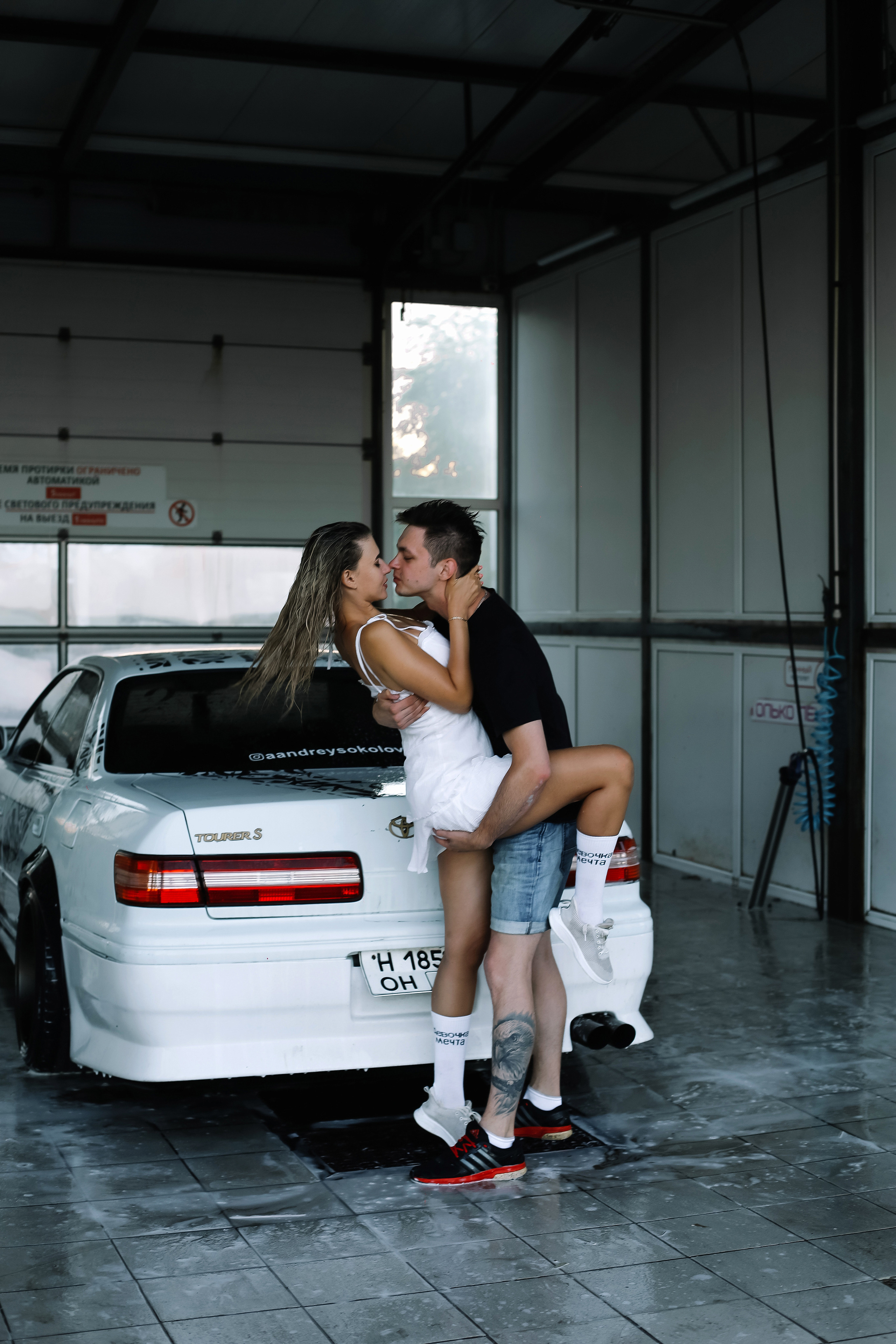 Автомойка. Свадебный фотограф в Саратове