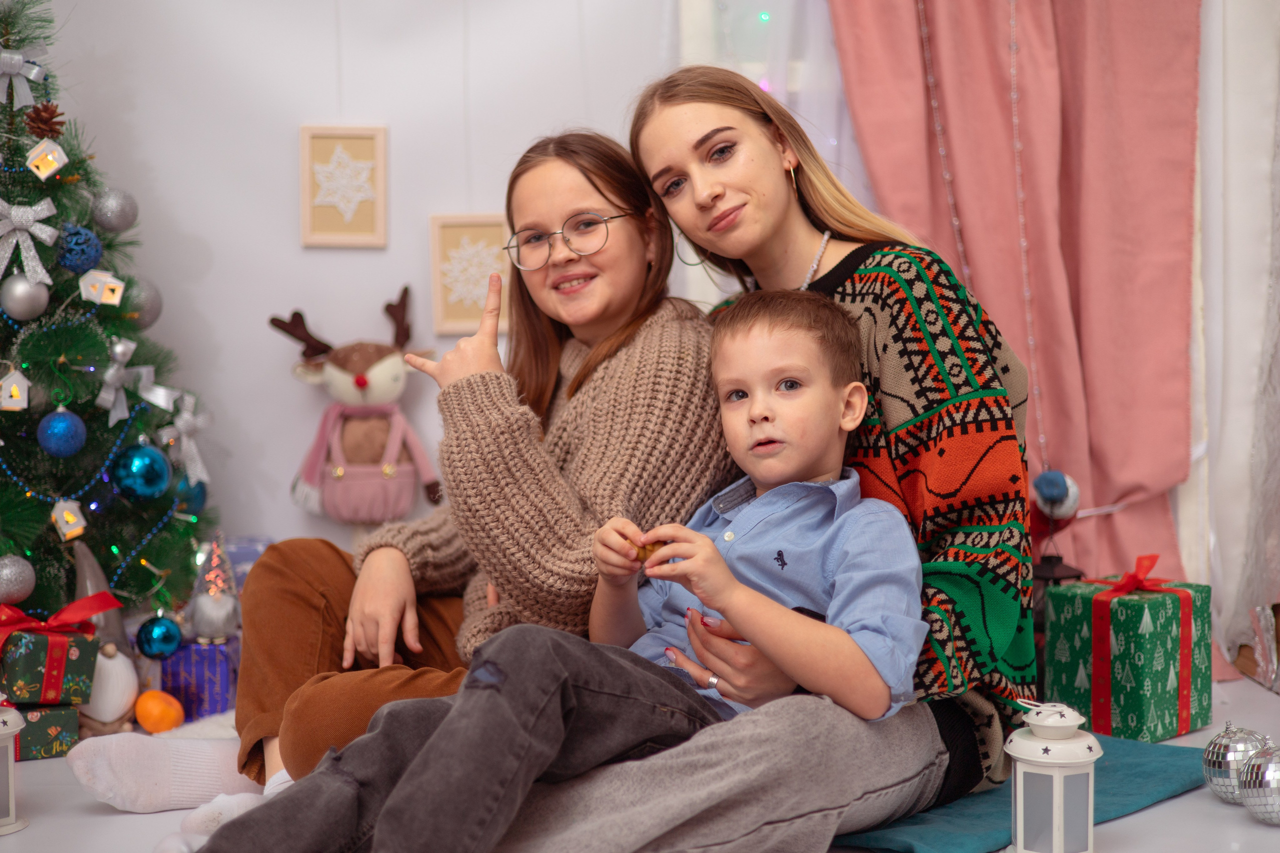 Соня, Петя и Милана. Семейный и детский фотограф в Михайловке Татьяна Лестьева