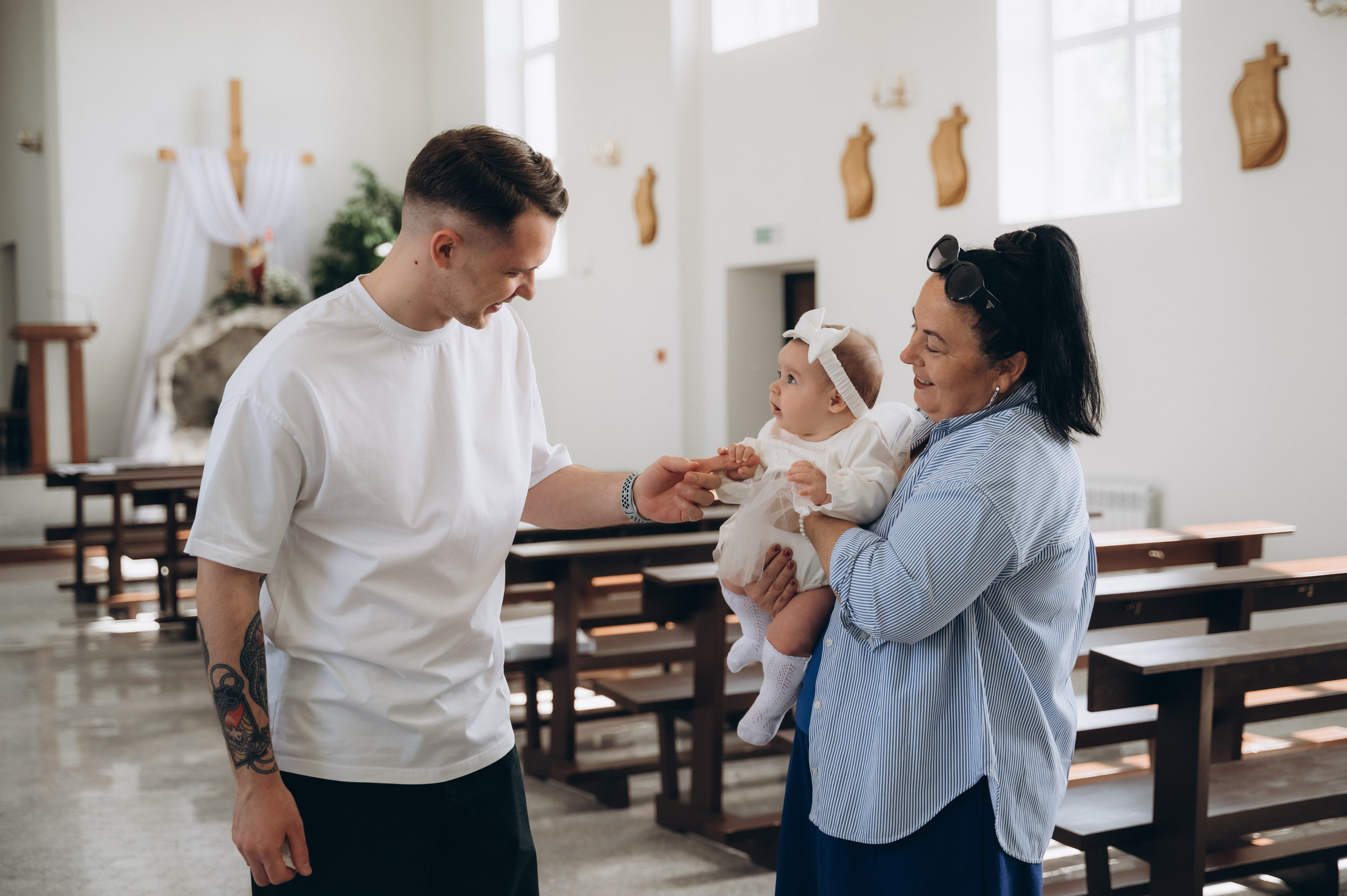 Крещение Леи (Костёл Святого Духа). Семейный фотограф в Минске Дарья Дреко