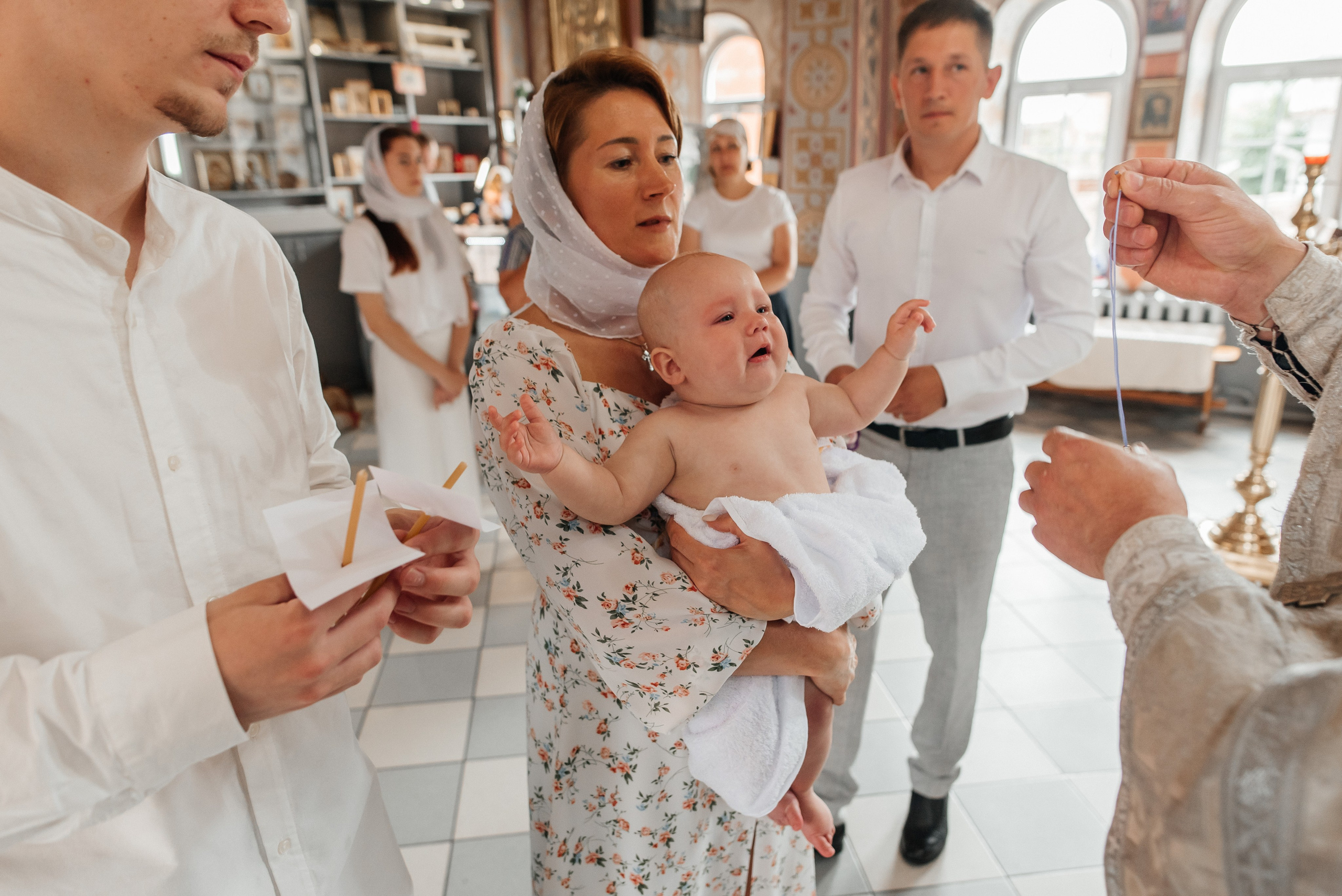 Крещение Марии. Детский и семейный фотограф выпускной альбом Приморско-Ахтарск