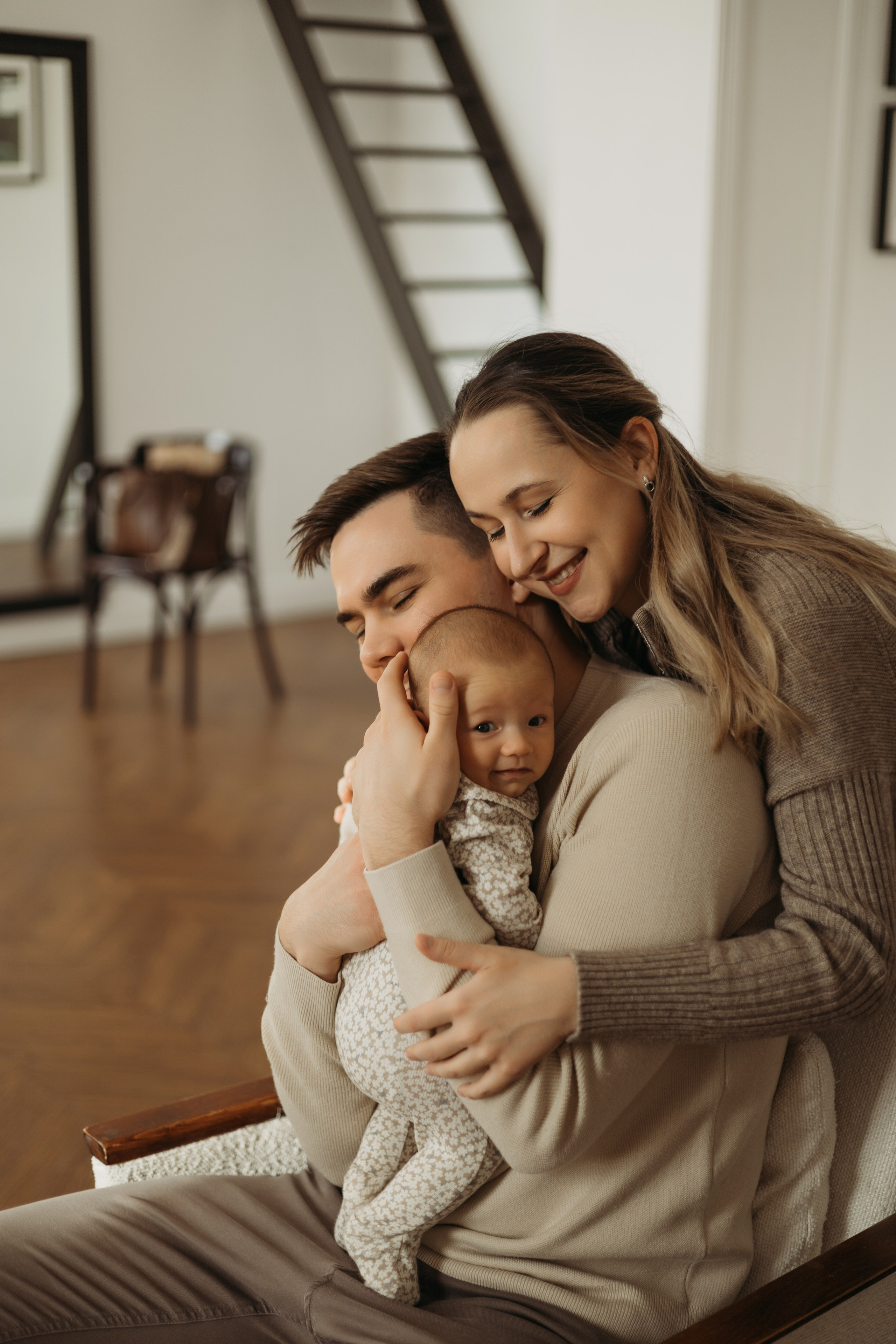 Семейная с малышкой. Самый теплый фотограф в Краснодаре Рябоконь Ксения