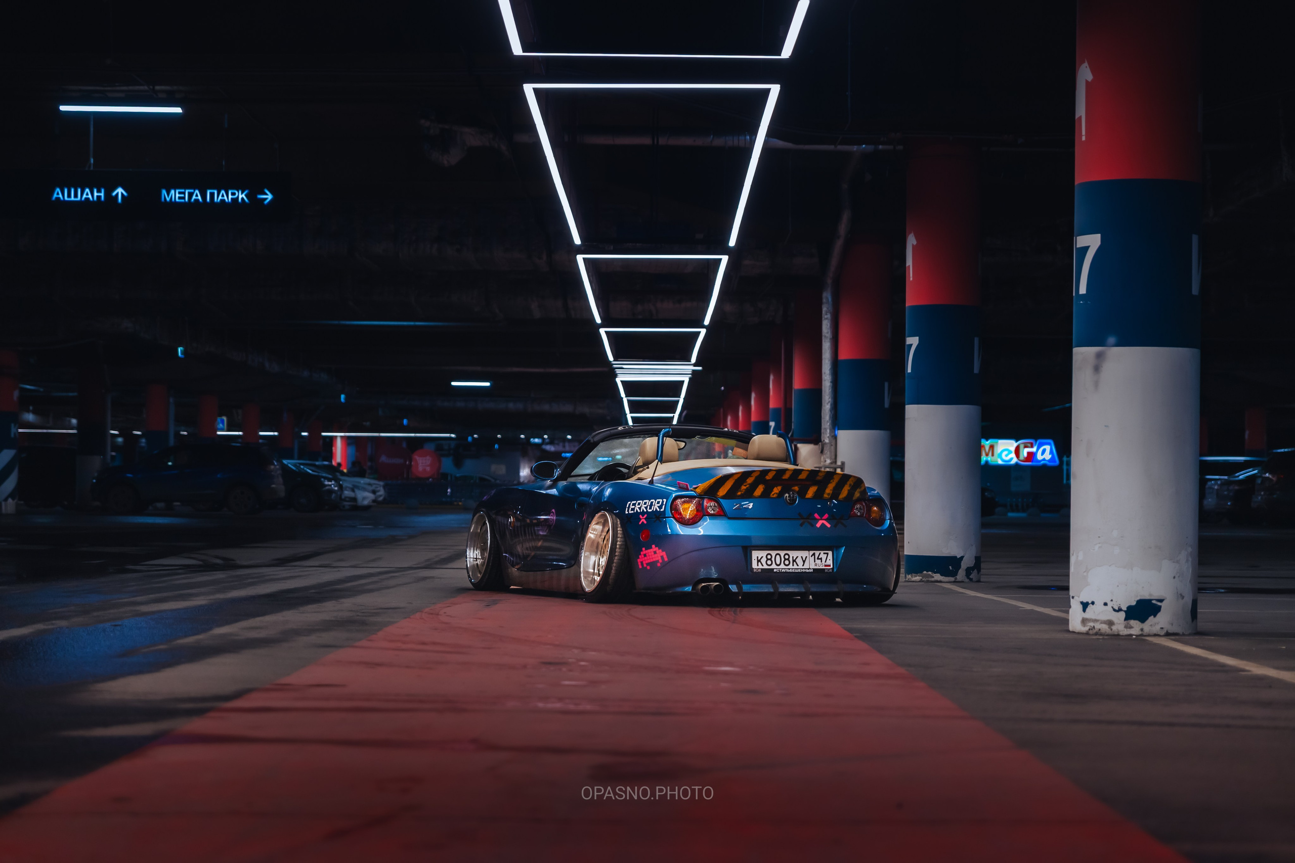 LONSDALE BMW Z4 художественная съемка. Opasnophoto.com