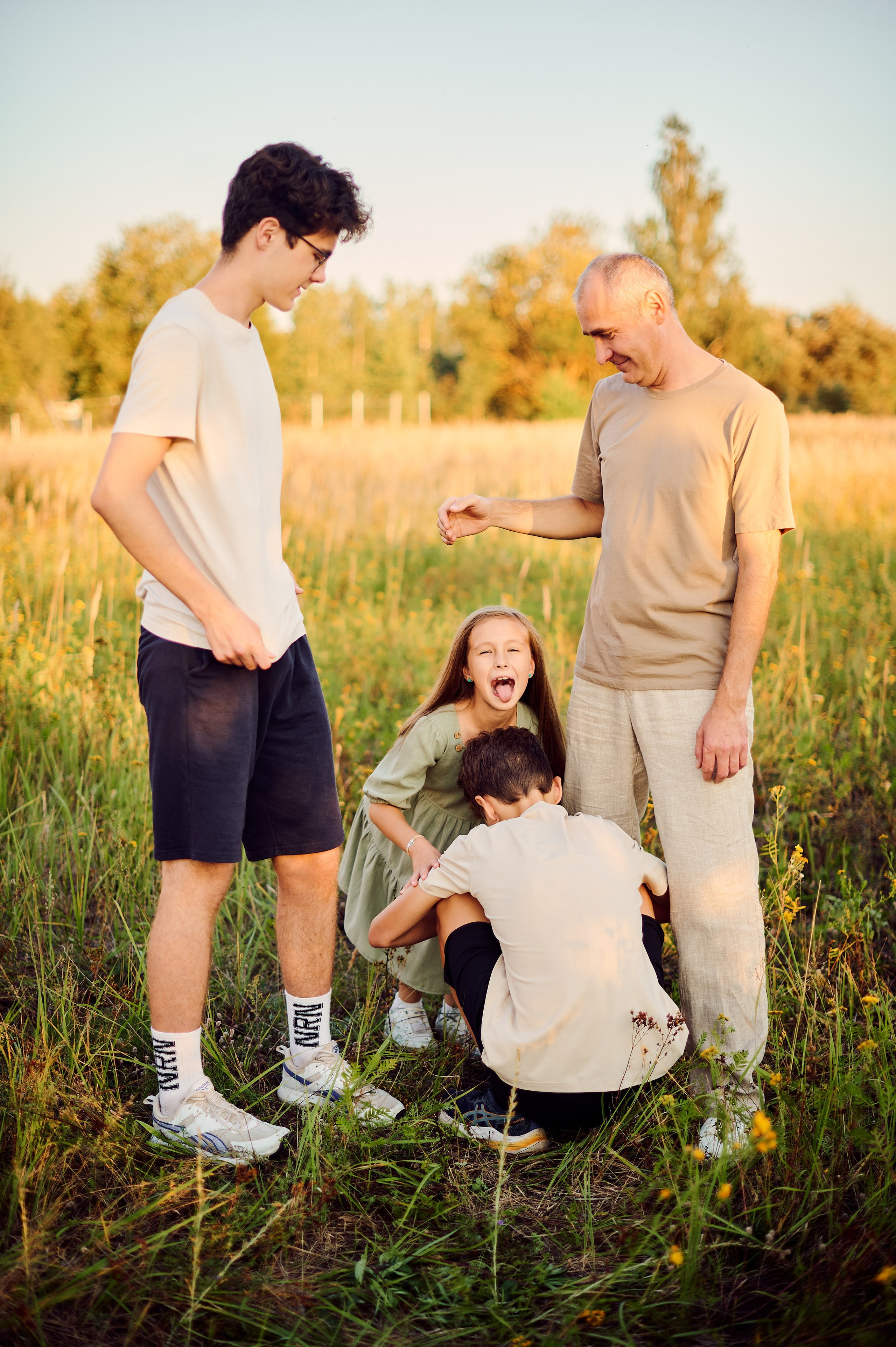 НА ЗАКАТЕ | НАСТЯ, ВИТЯ, МАША, ЛЕША и ЖЕНЯ. Свадебный и семейный фотограф РИТА БОЧКАРЁВА