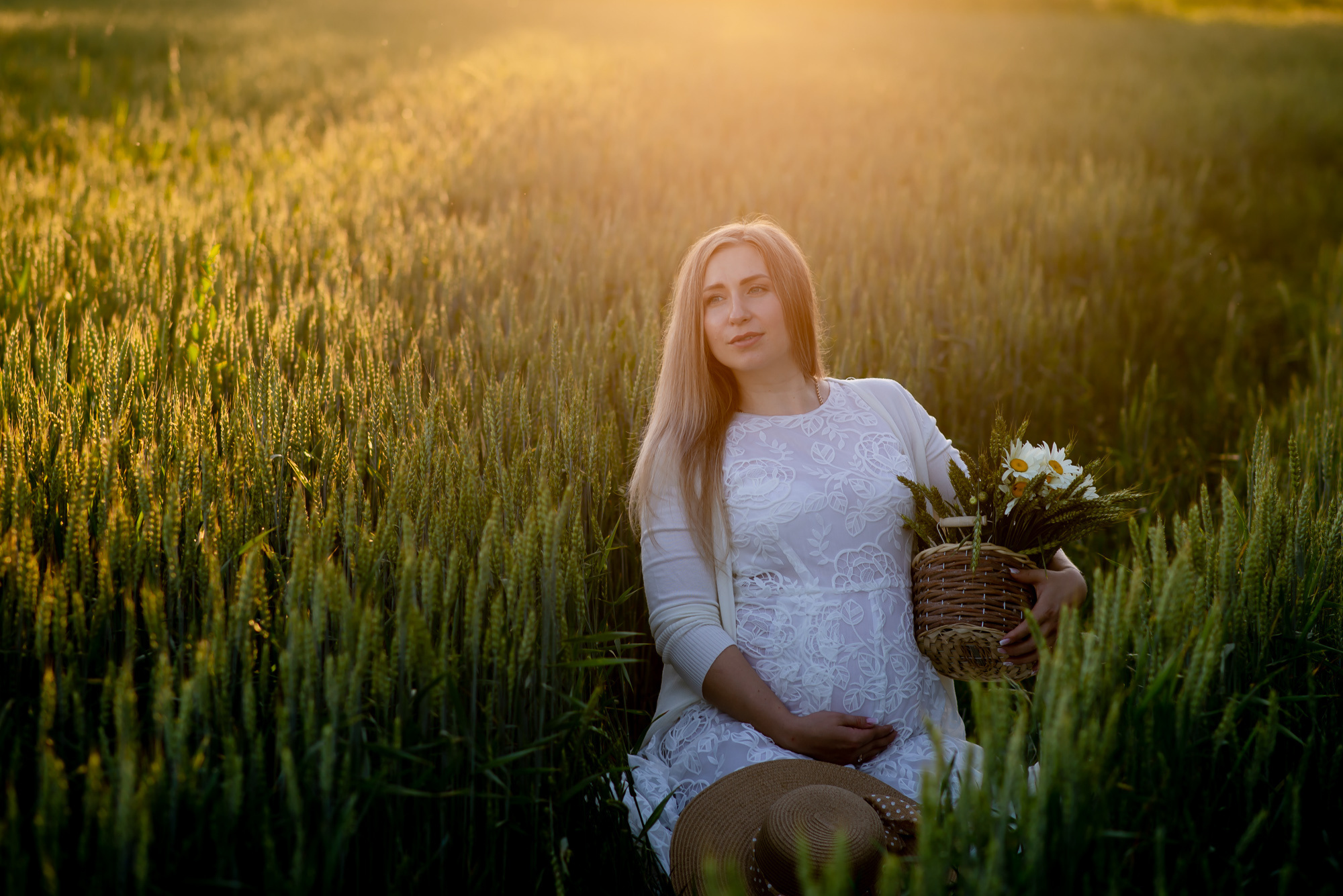 Екатерина в ожидании. Фотограф Катрина Динкель