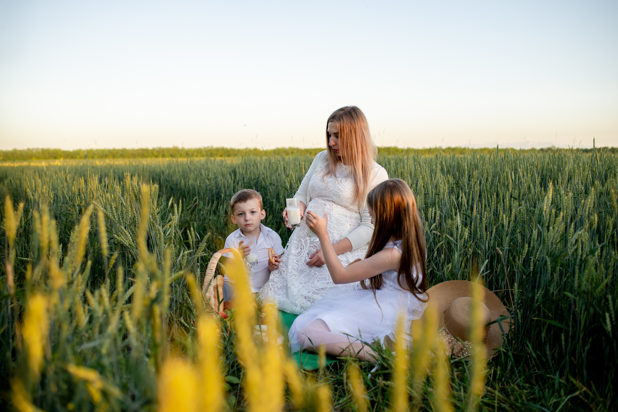 Екатерина в ожидании. Фотограф Катрина Динкель