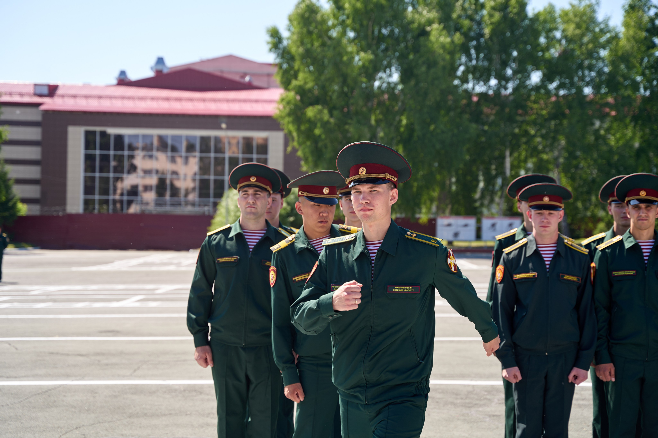 Выпускной Новосибирский военный институт. TRINITY GRAPH