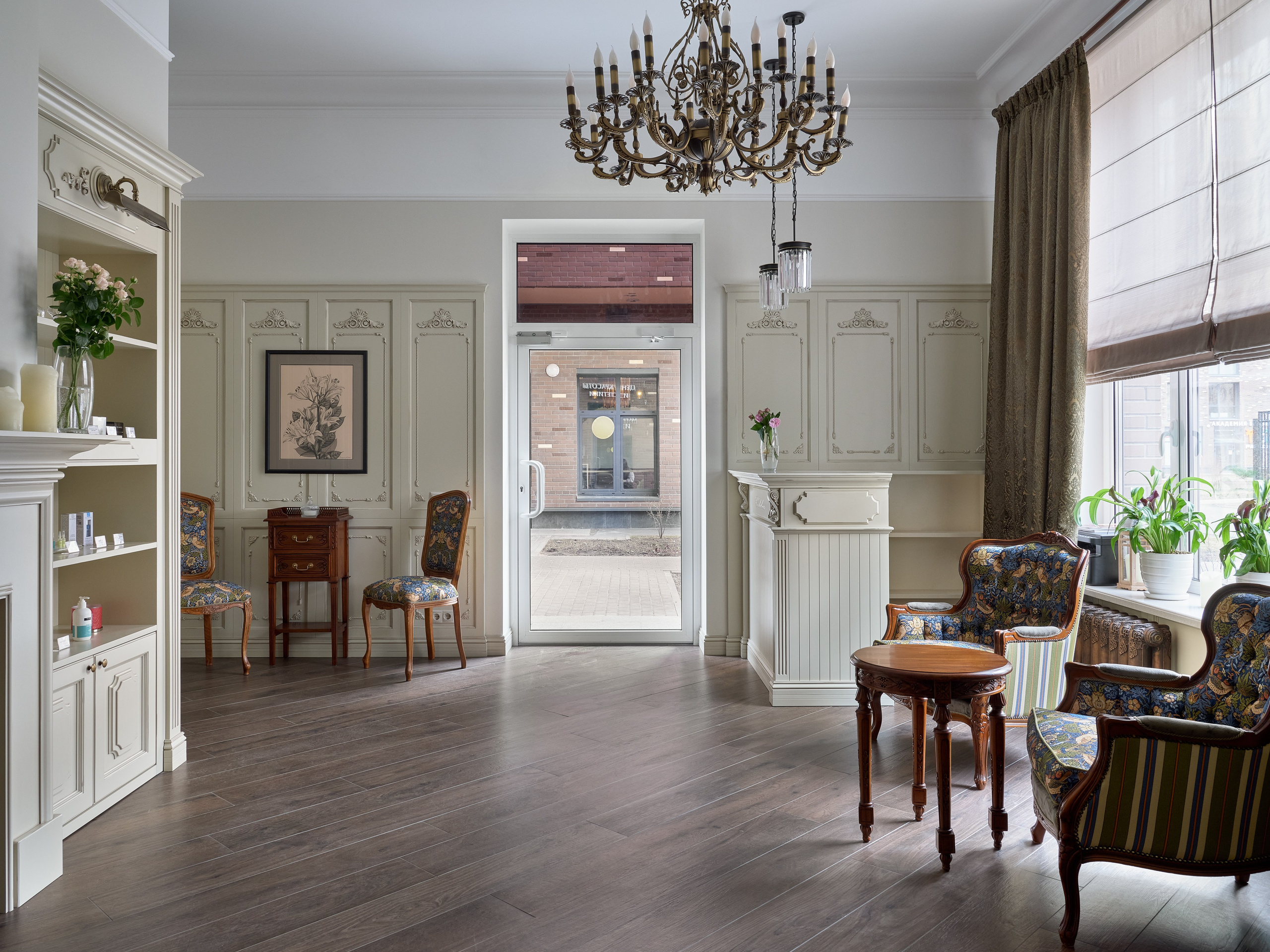 Салон красоты в классическом стиле. Фотограф Наталья Вершинина