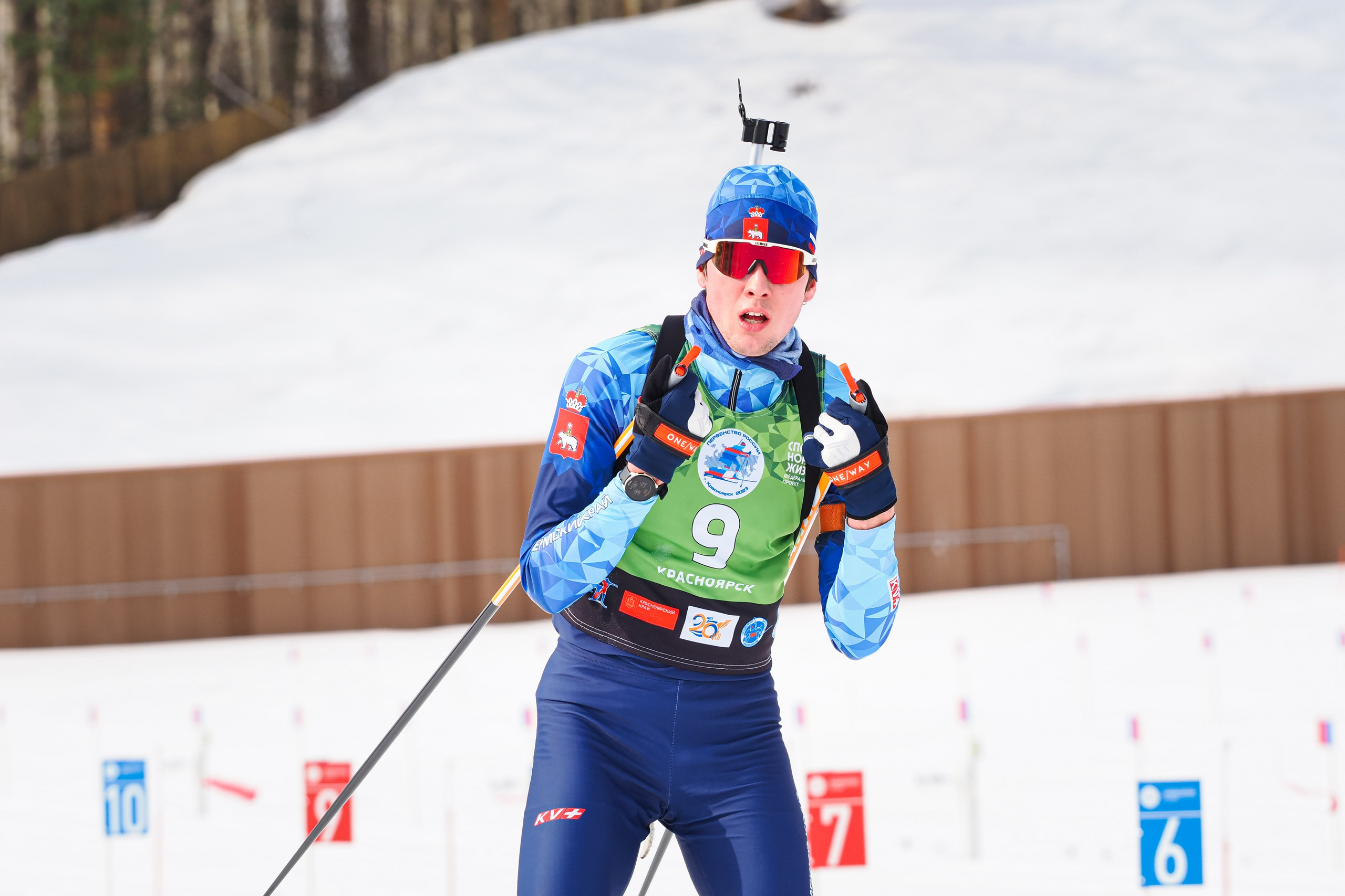 Биатлон / Первенство России. Репортажный фотограф Алексей Козьмин