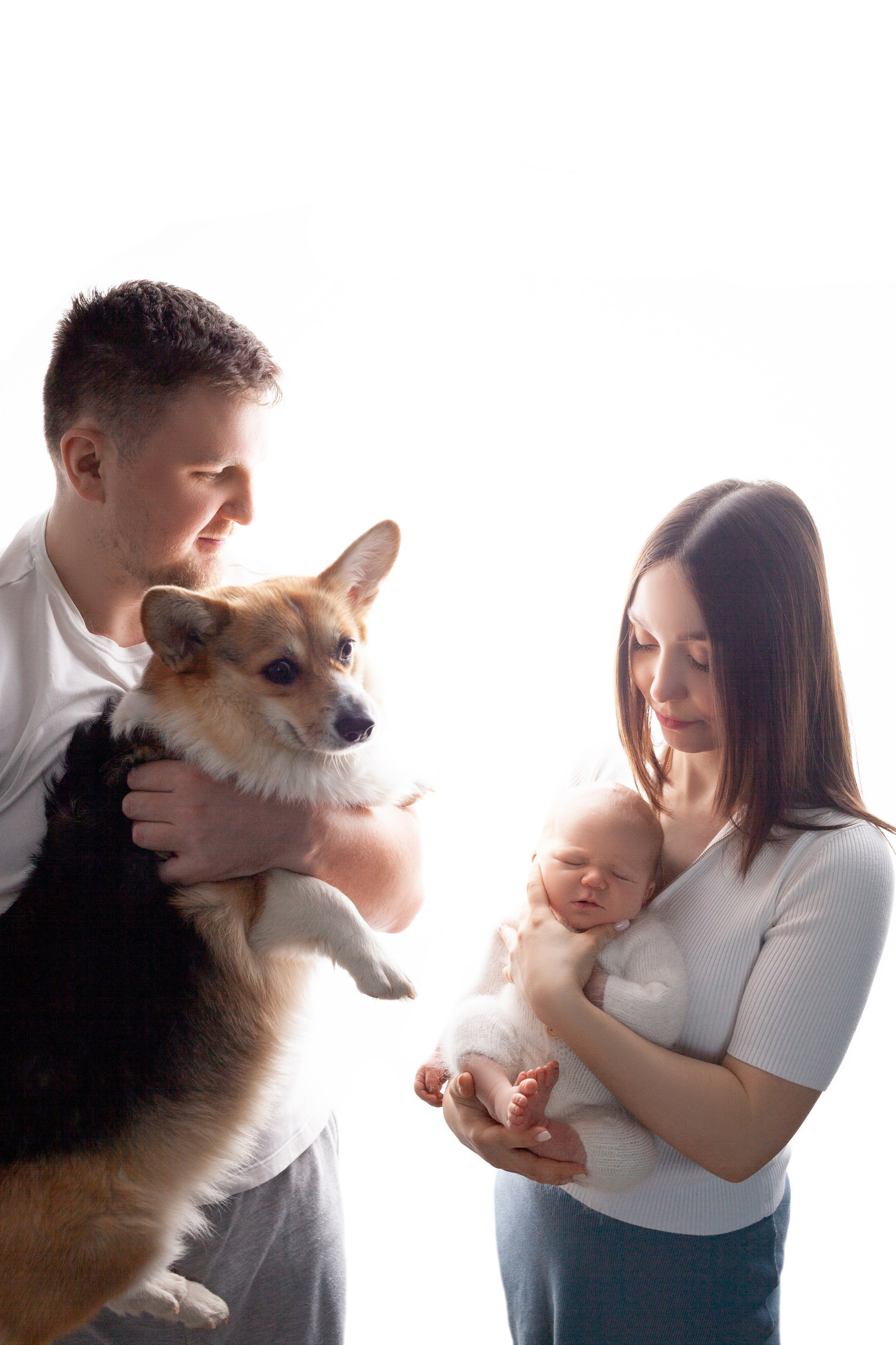 Совместные кадры. Фотограф новорожденных г. Подольск, г. Жуковский, весь юг Москвы и Моск.обл