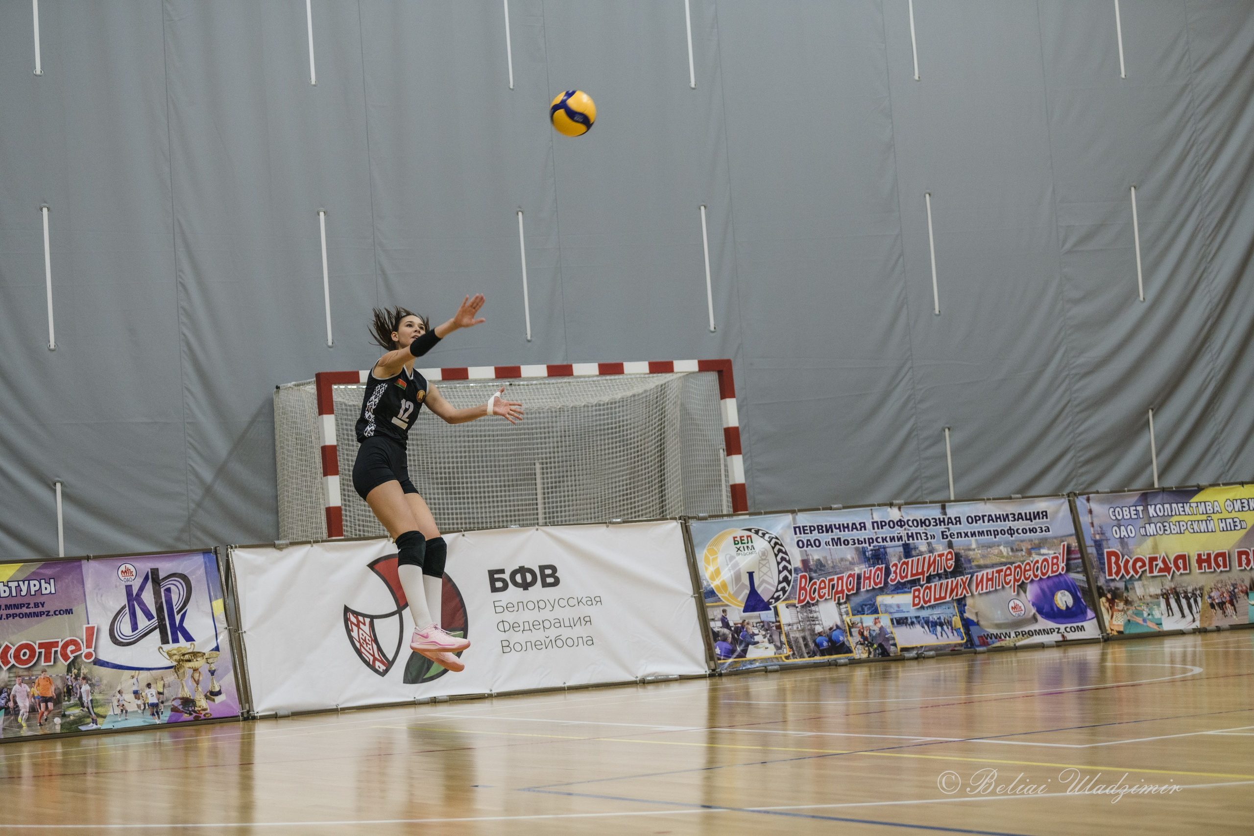 Первенство Республики Беларусь по волейболу среди девушек 2010–2011 гр. Репортажный фотограф Владимир Беляй