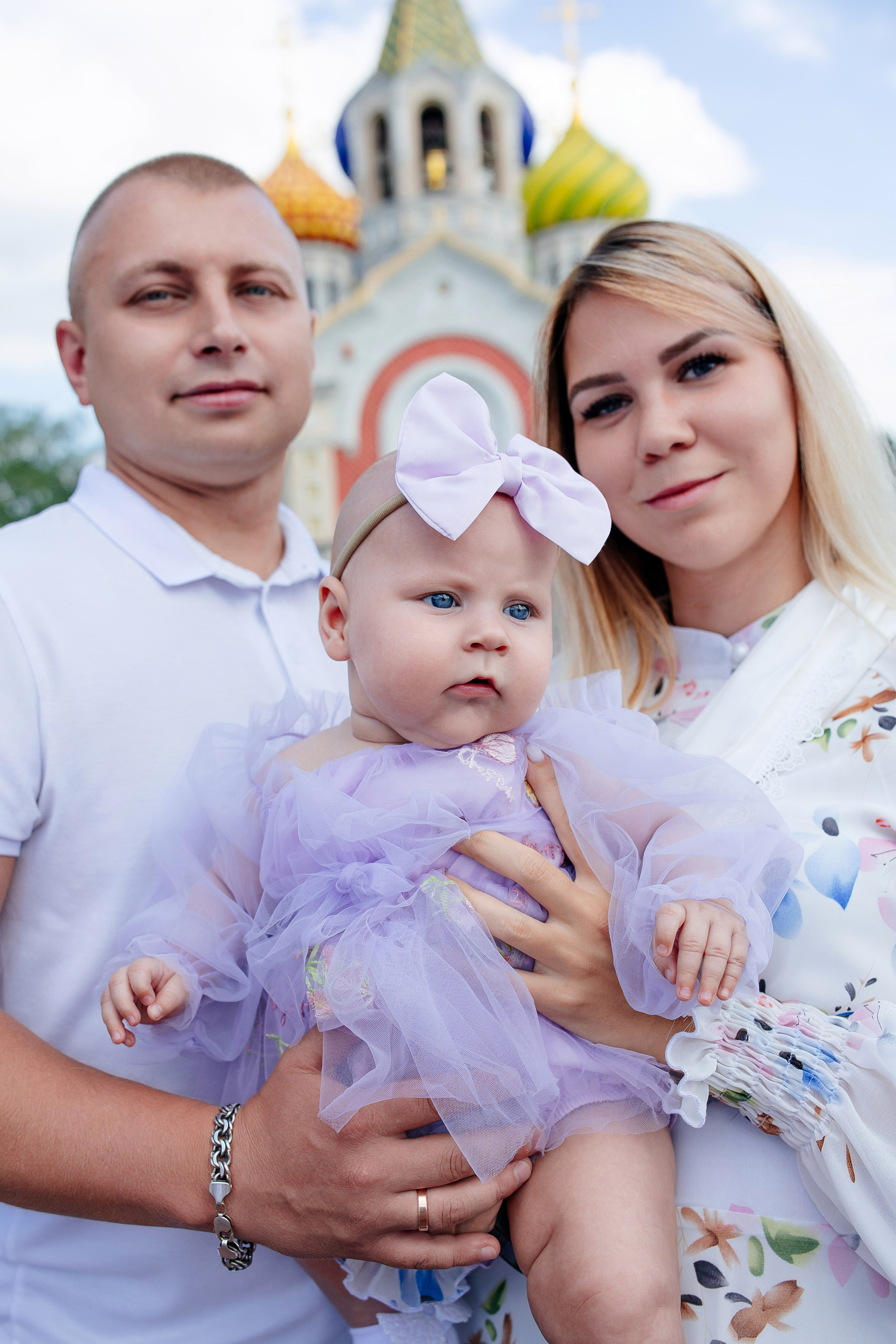 Крещение Полины. Семейный и детский фотограф в Москве Александра Мак