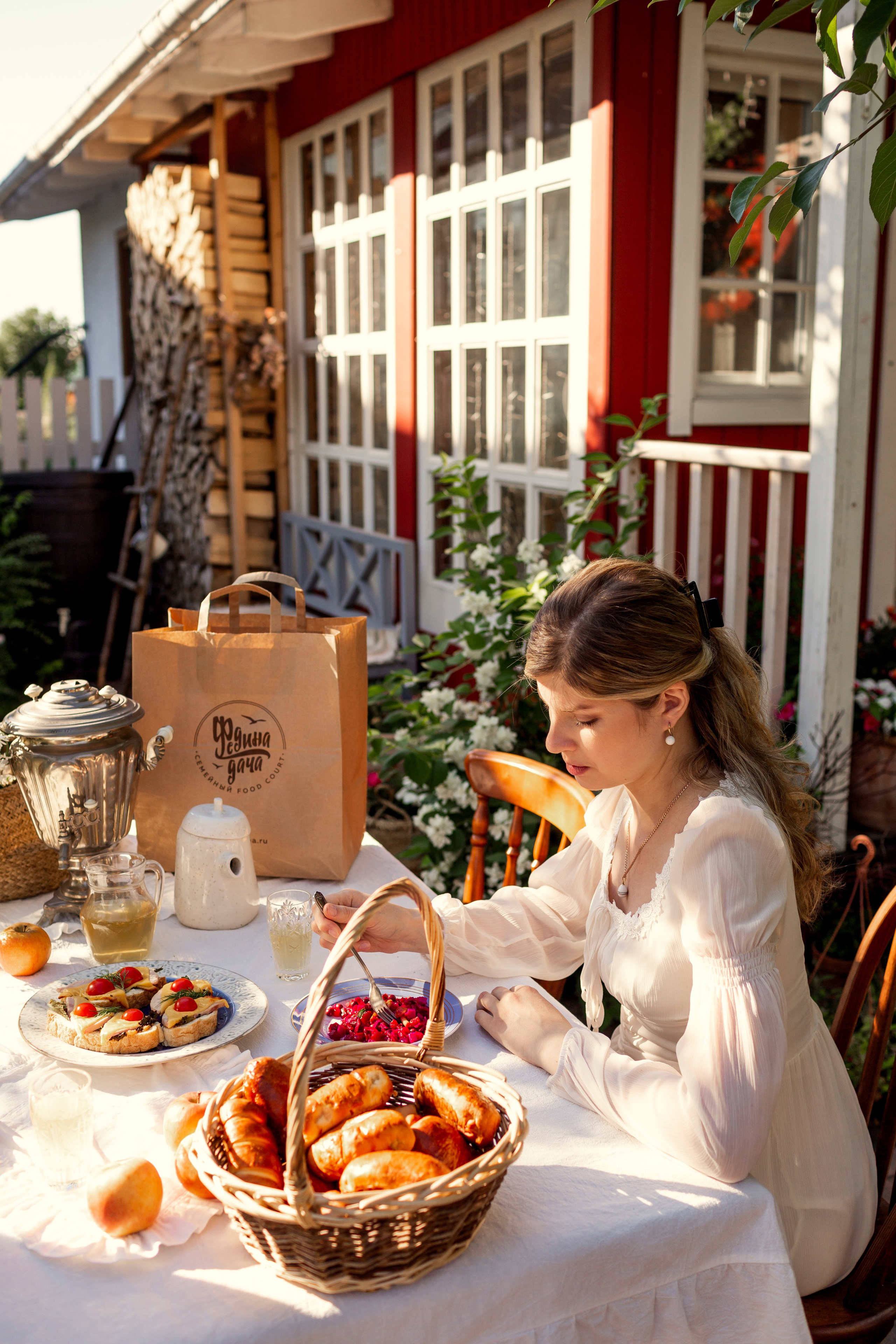 Рекламная фотосъемка для корнера «Федина дача». Пикник. Свадебный фотограф Кирилл Белый