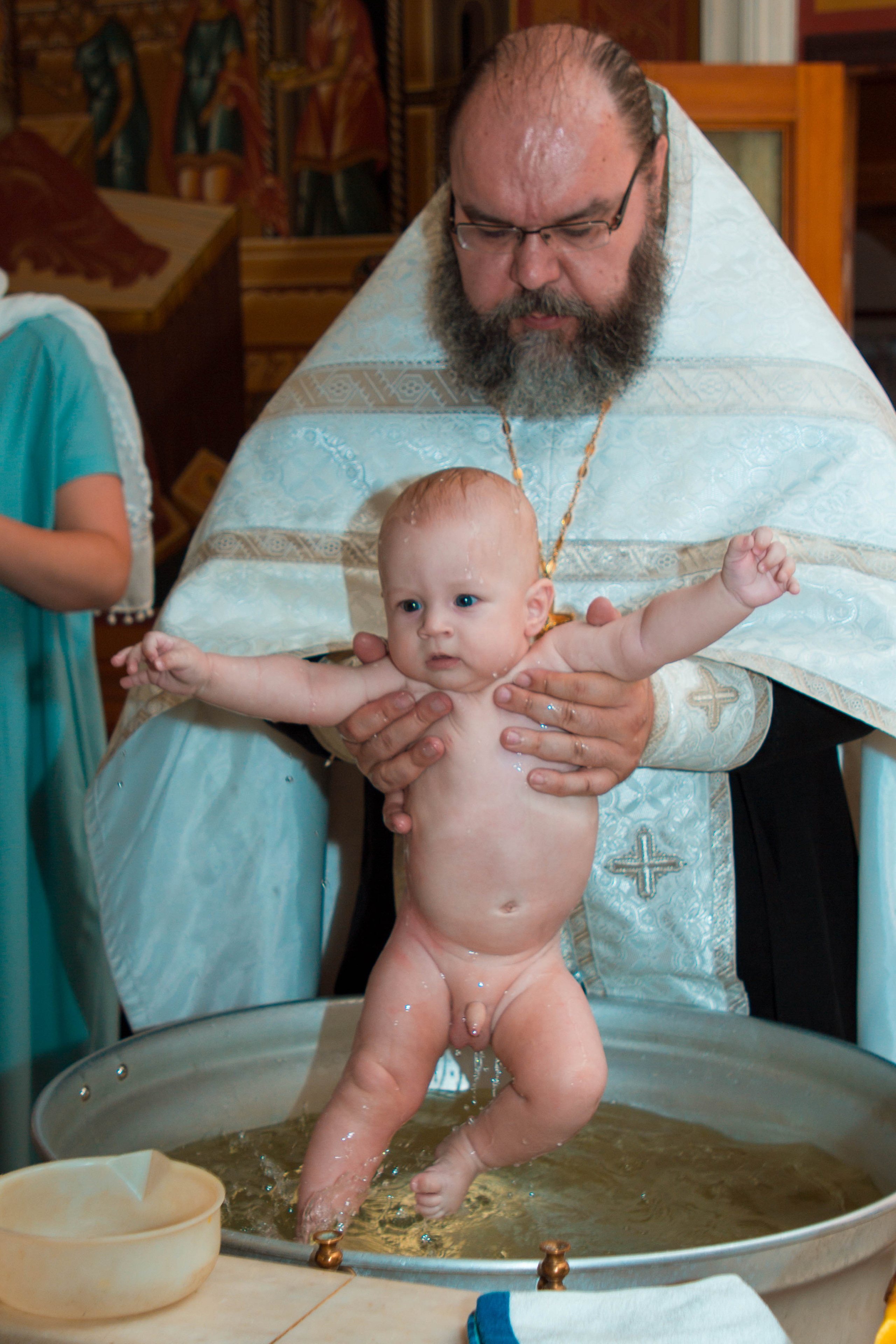 Таинство Крещения. Семейный, детский, свадебный фотограф в Москве, Люберцах