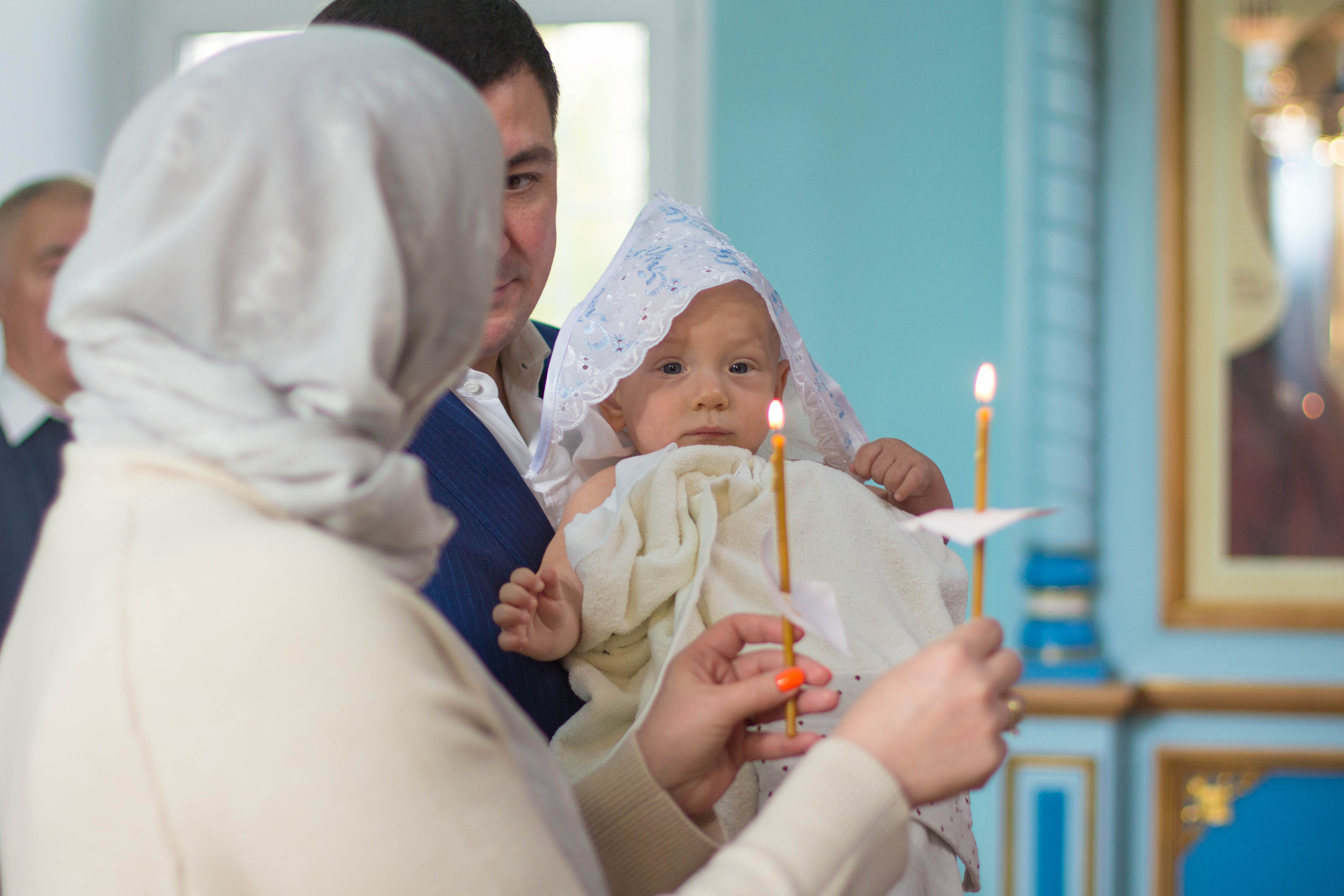 Таинство Крещения. Семейный, детский, свадебный фотограф в Москве, Люберцах