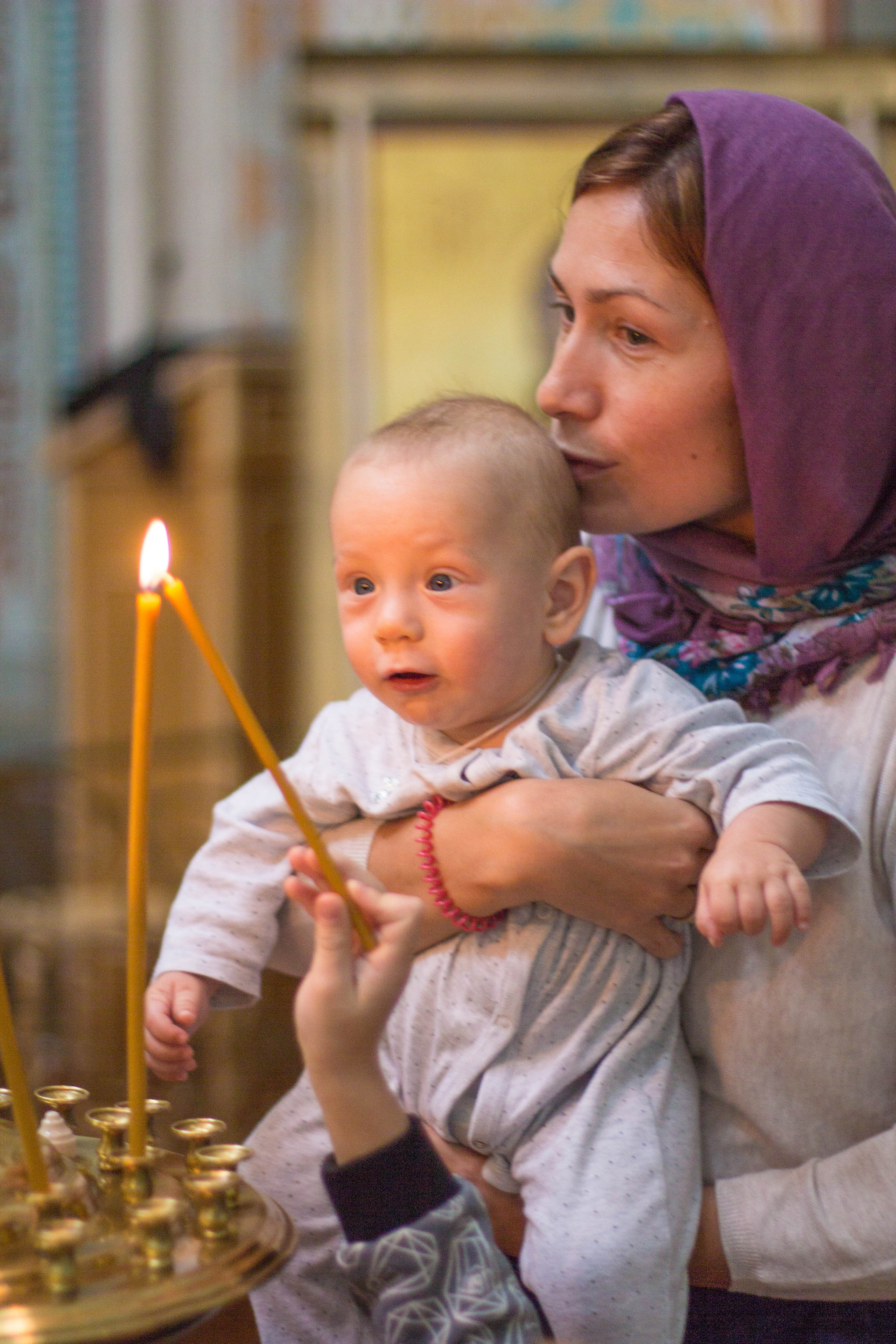 Таинство Крещения. Семейный, детский, свадебный фотограф в Москве, Люберцах