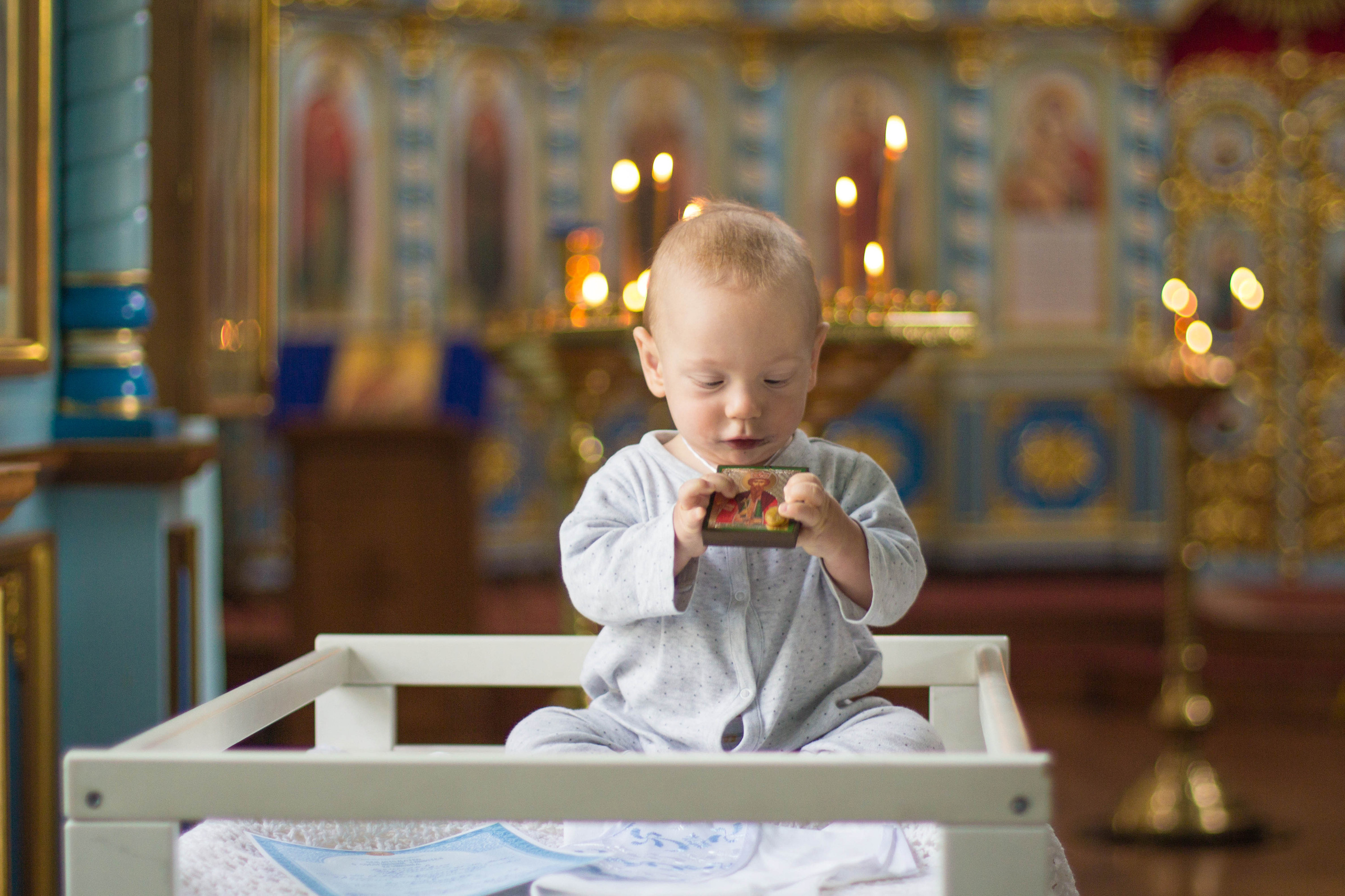 Таинство Крещения. Семейный, детский, свадебный фотограф в Москве, Люберцах