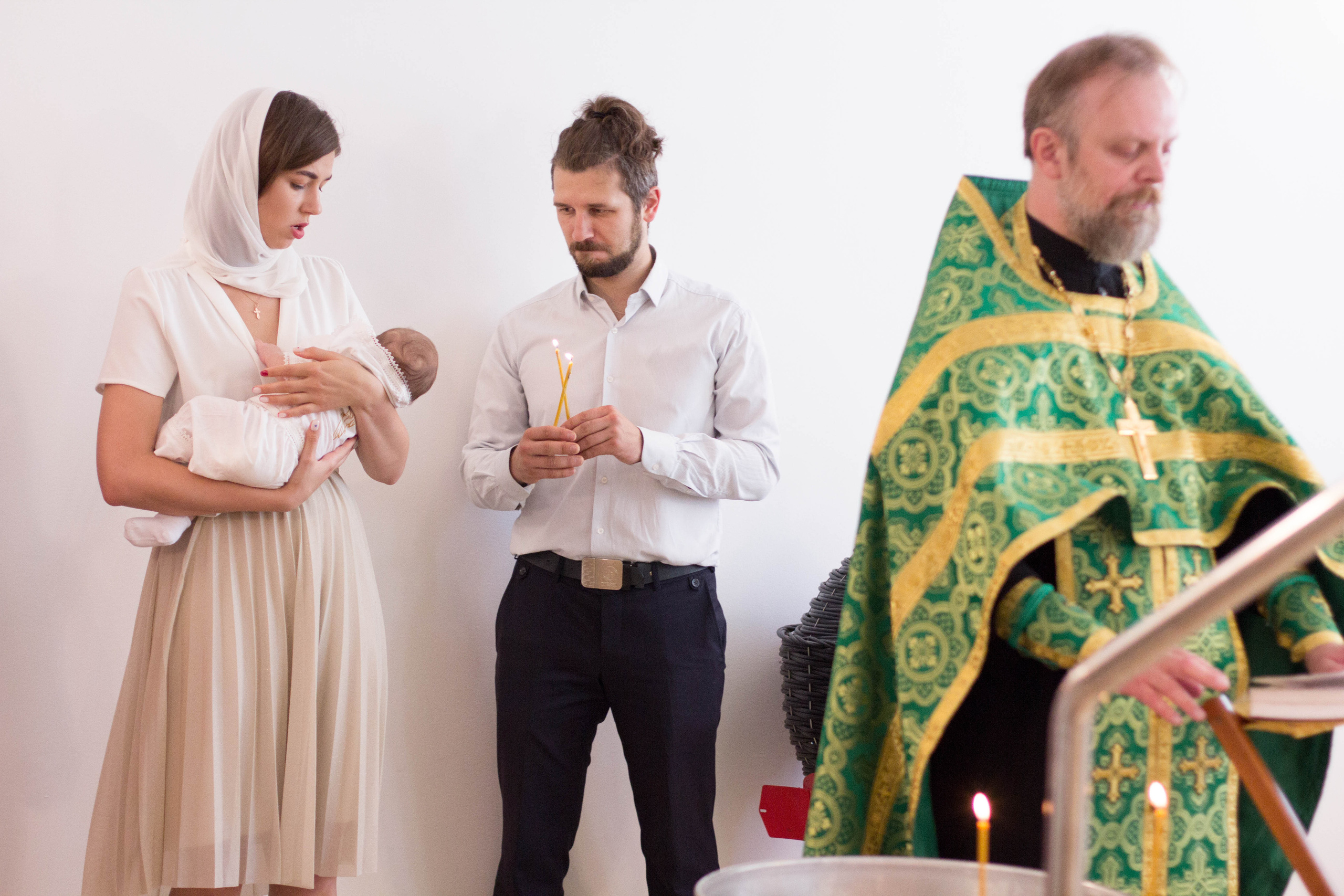 Таинство Крещения. Семейный, детский, свадебный фотограф в Москве, Люберцах