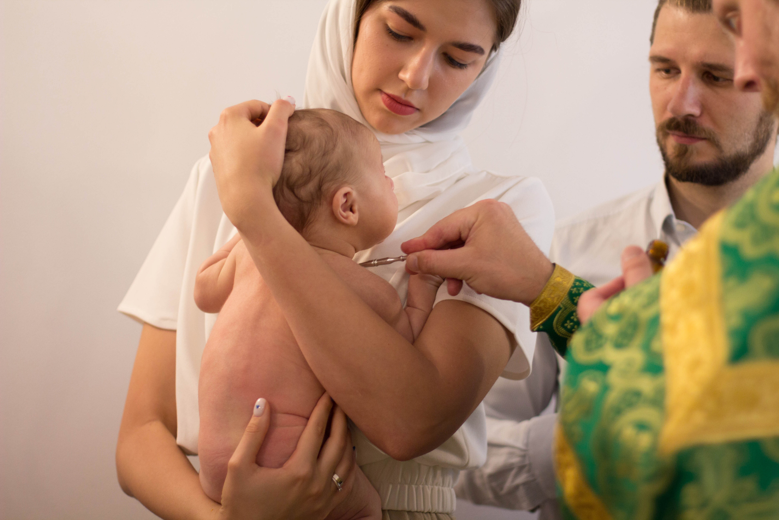 Таинство Крещения. Семейный, детский, свадебный фотограф в Москве, Люберцах