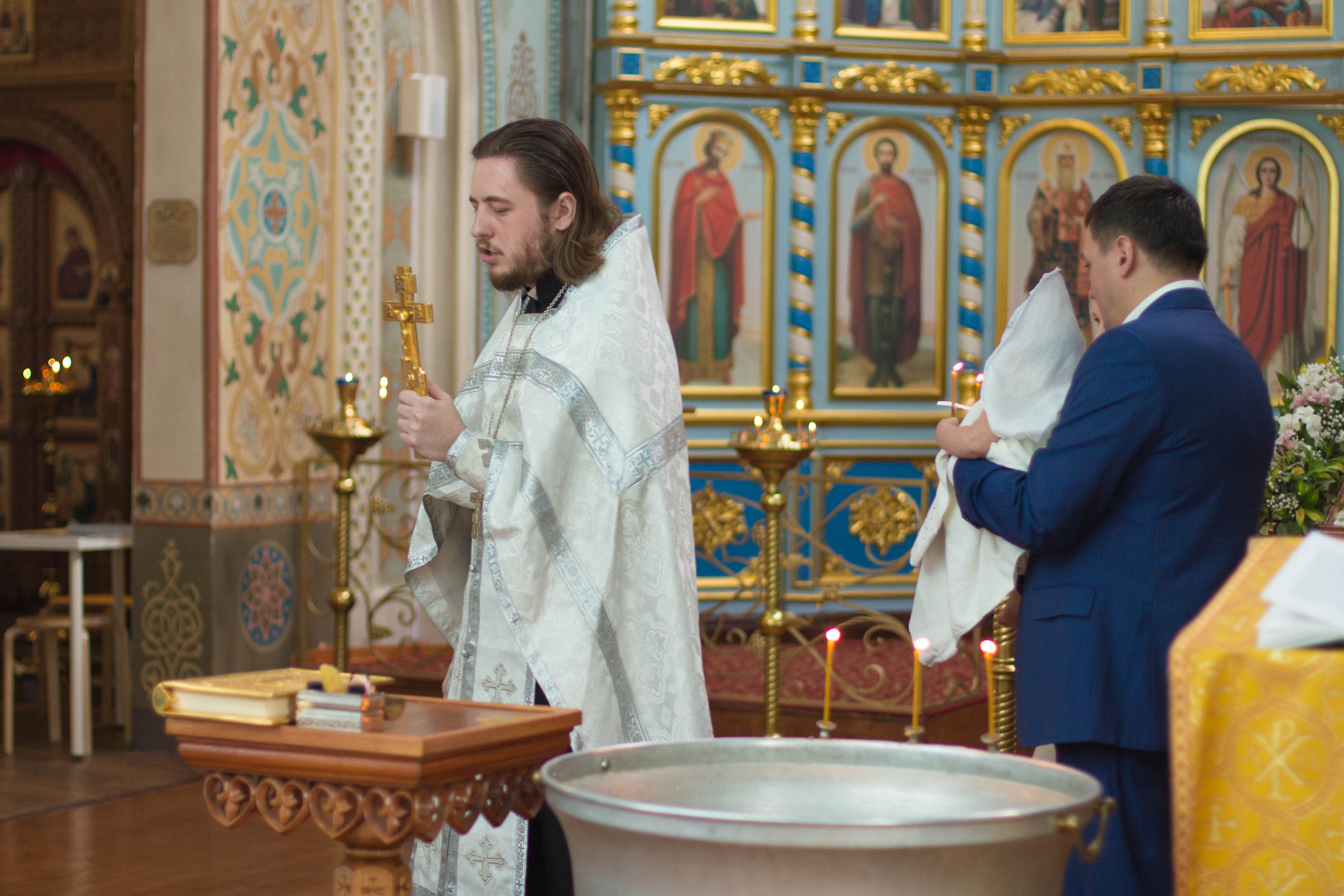 Таинство Крещения. Семейный, детский, свадебный фотограф в Москве, Люберцах