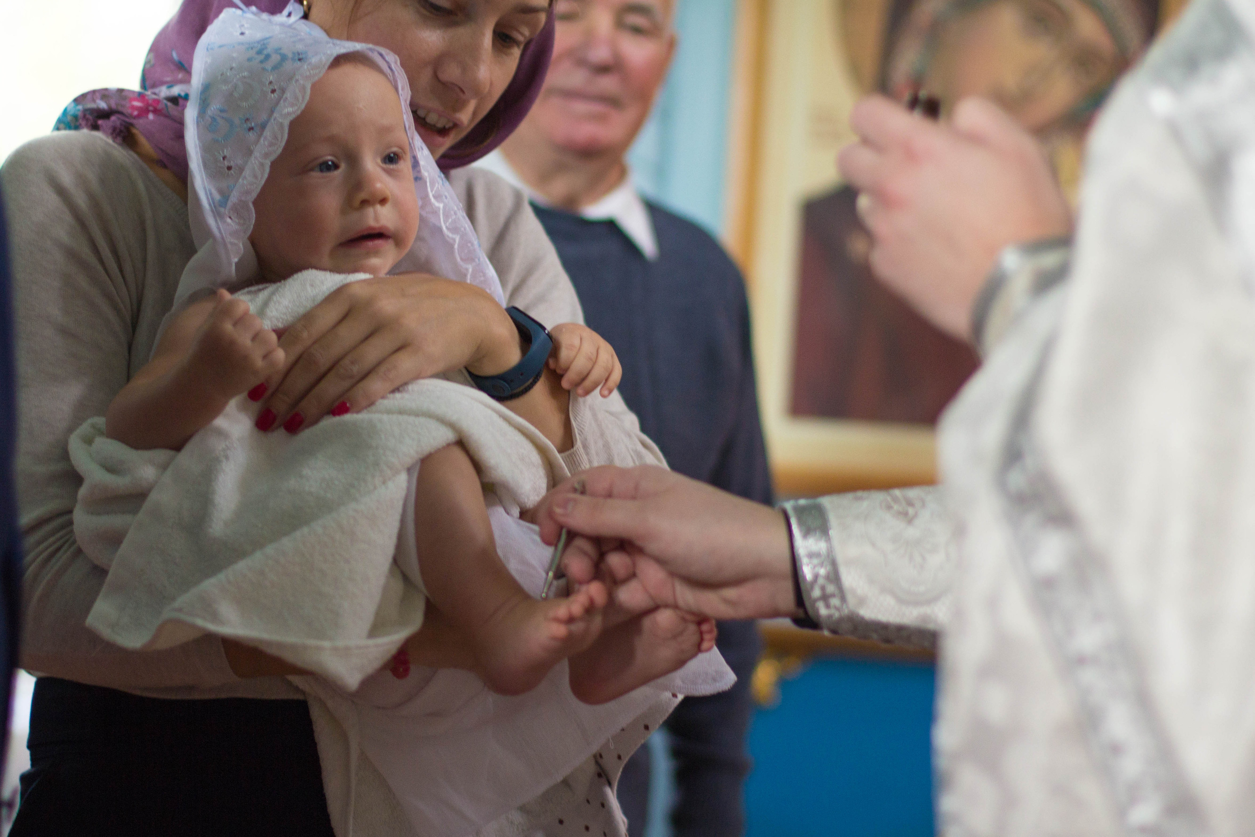 Таинство Крещения. Семейный, детский, свадебный фотограф в Москве, Люберцах