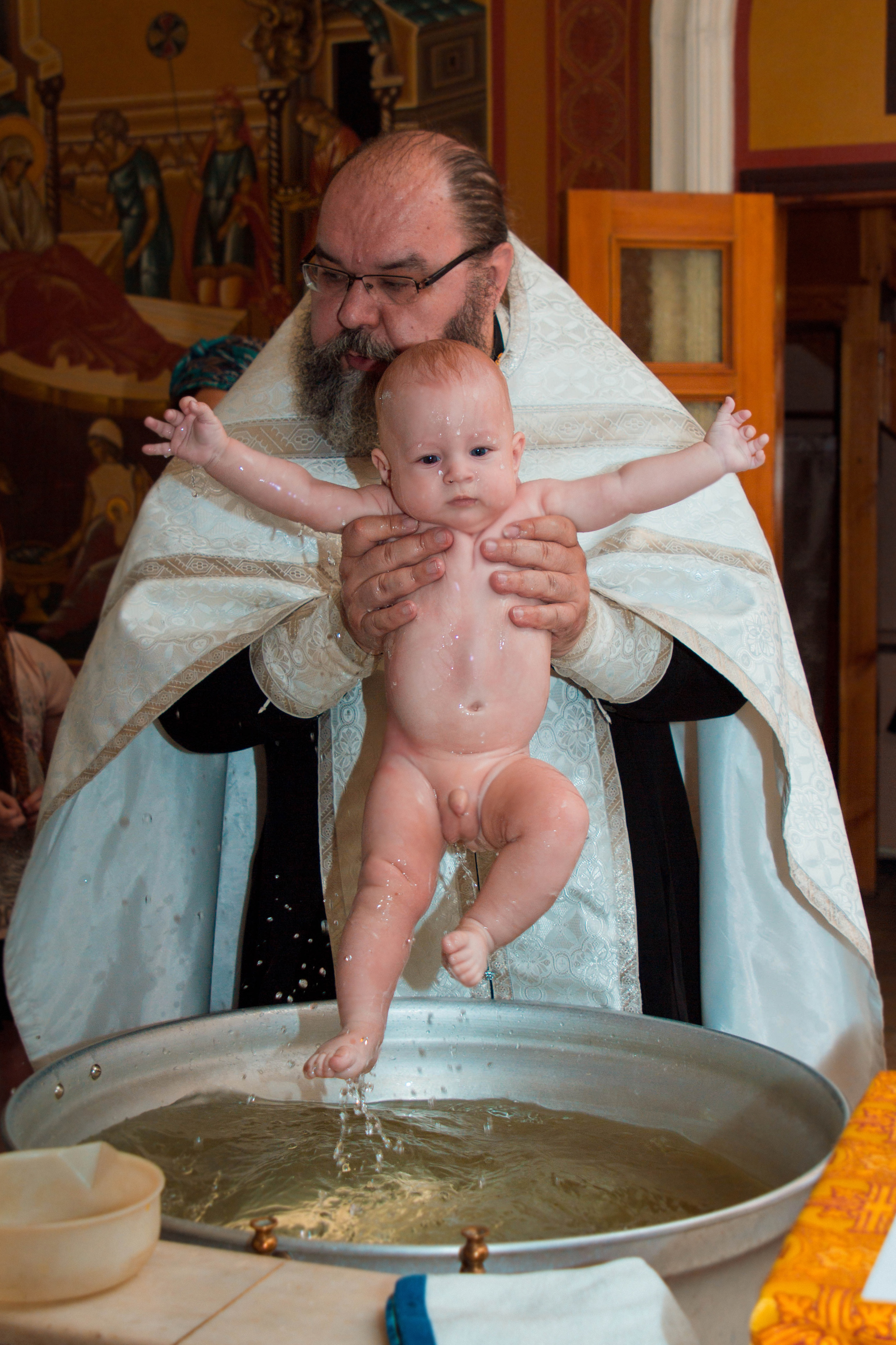 Таинство Крещения. Семейный, детский, свадебный фотограф в Москве, Люберцах