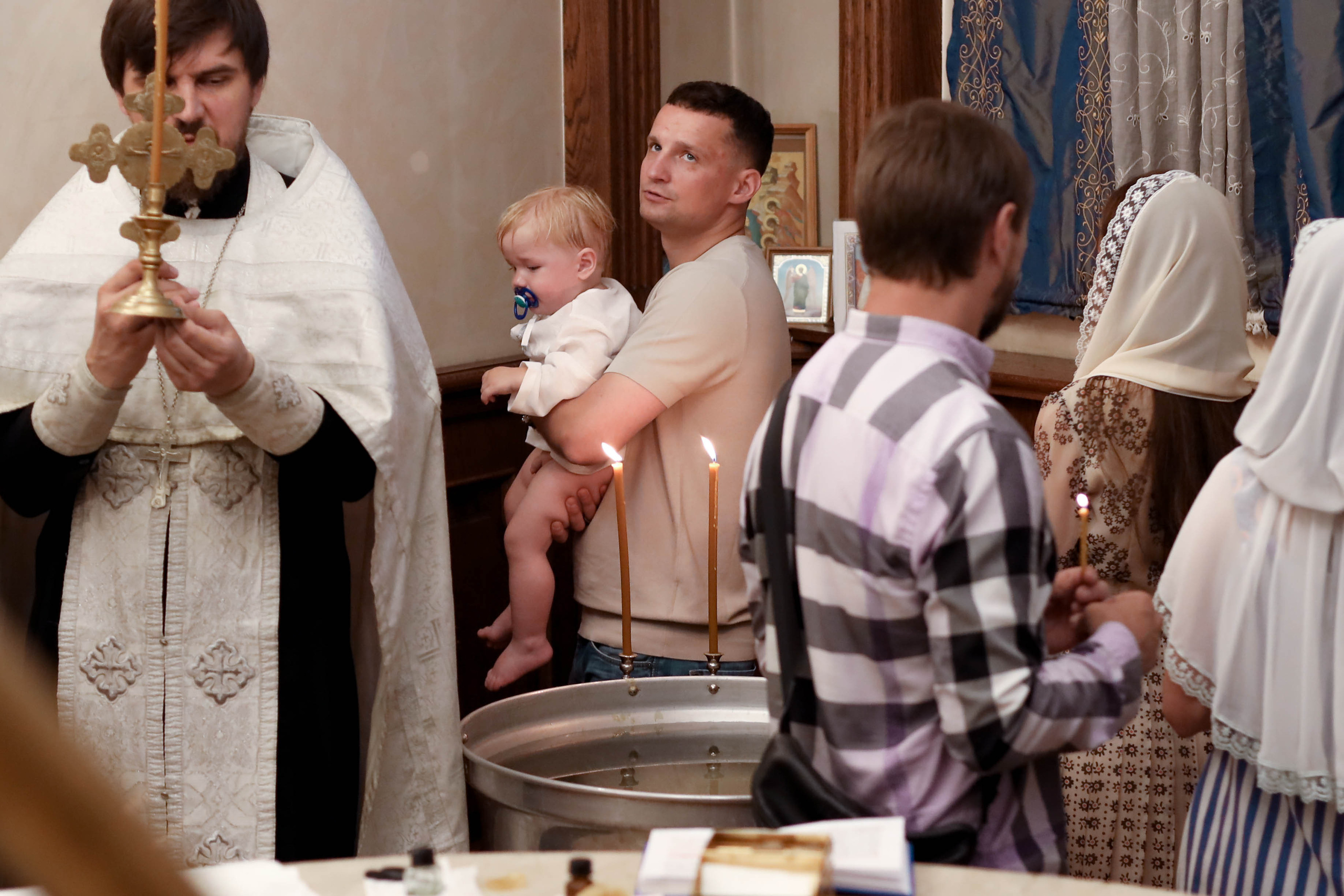 Таинство Крещения. Семейный, детский, свадебный фотограф в Москве, Люберцах