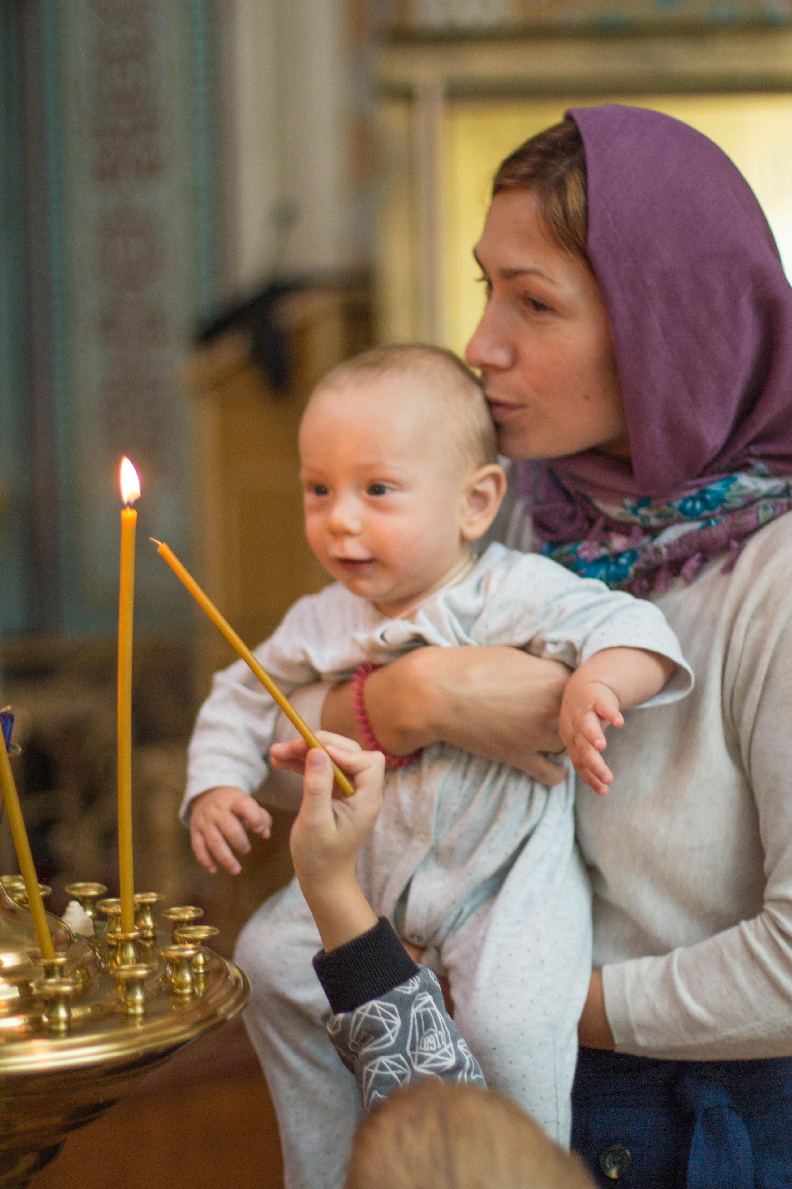 Таинство Крещения. Семейный, детский, свадебный фотограф в Москве, Люберцах