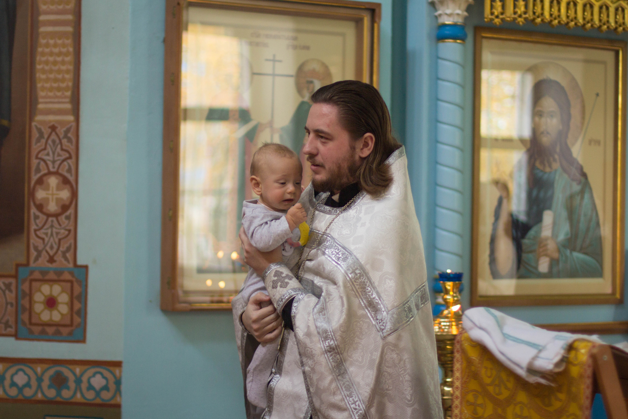 Таинство Крещения. Семейный, детский, свадебный фотограф в Москве, Люберцах