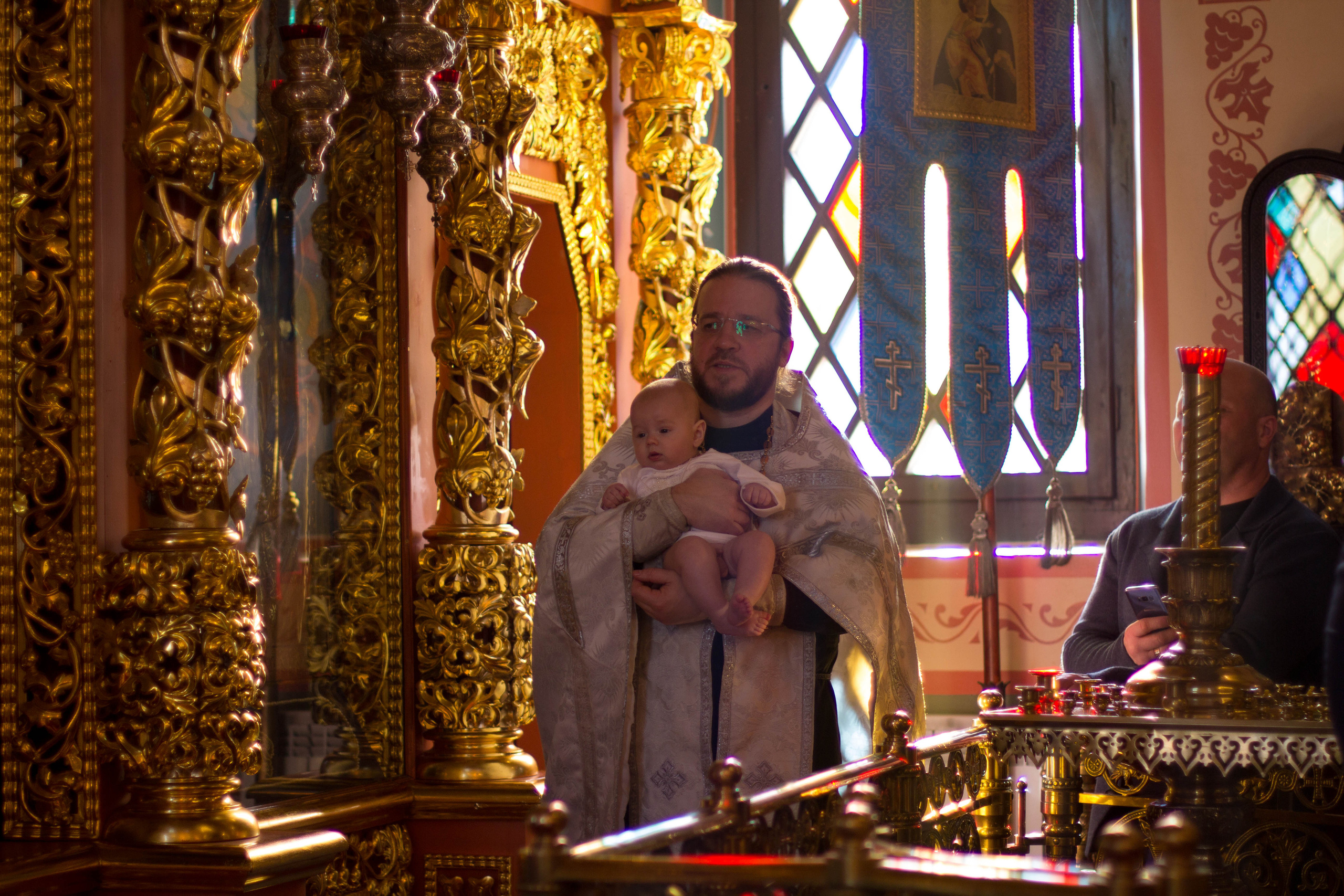 Таинство Крещения. Семейный, детский, свадебный фотограф в Москве, Люберцах